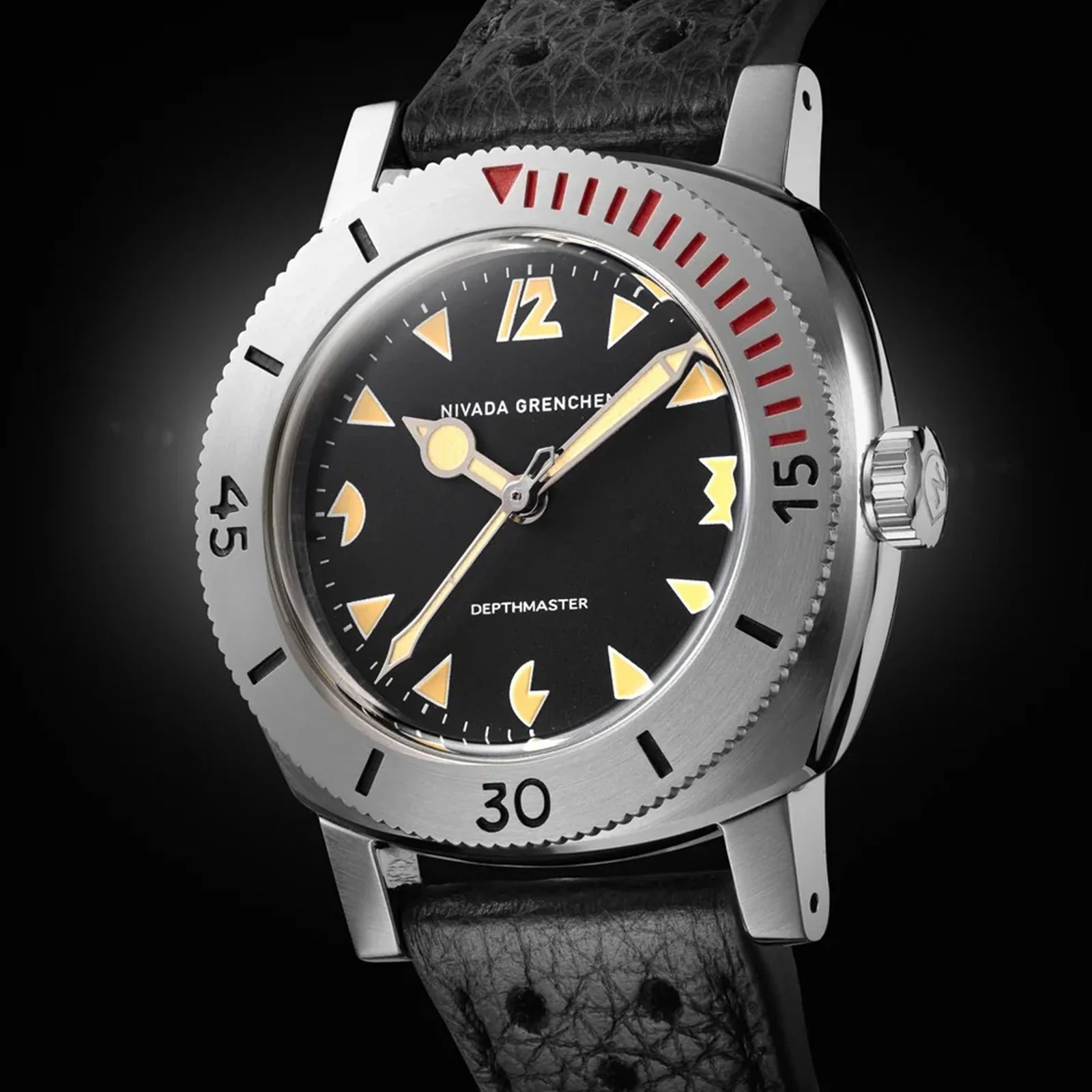 Art Deco Depthmaster - 42mm 14200A Nivada Grenchen