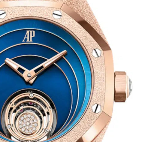 Audemars Piguet Royal Oak Concept Frosted Gold Flying Tourbillon 38.5Mm Ladies Watch