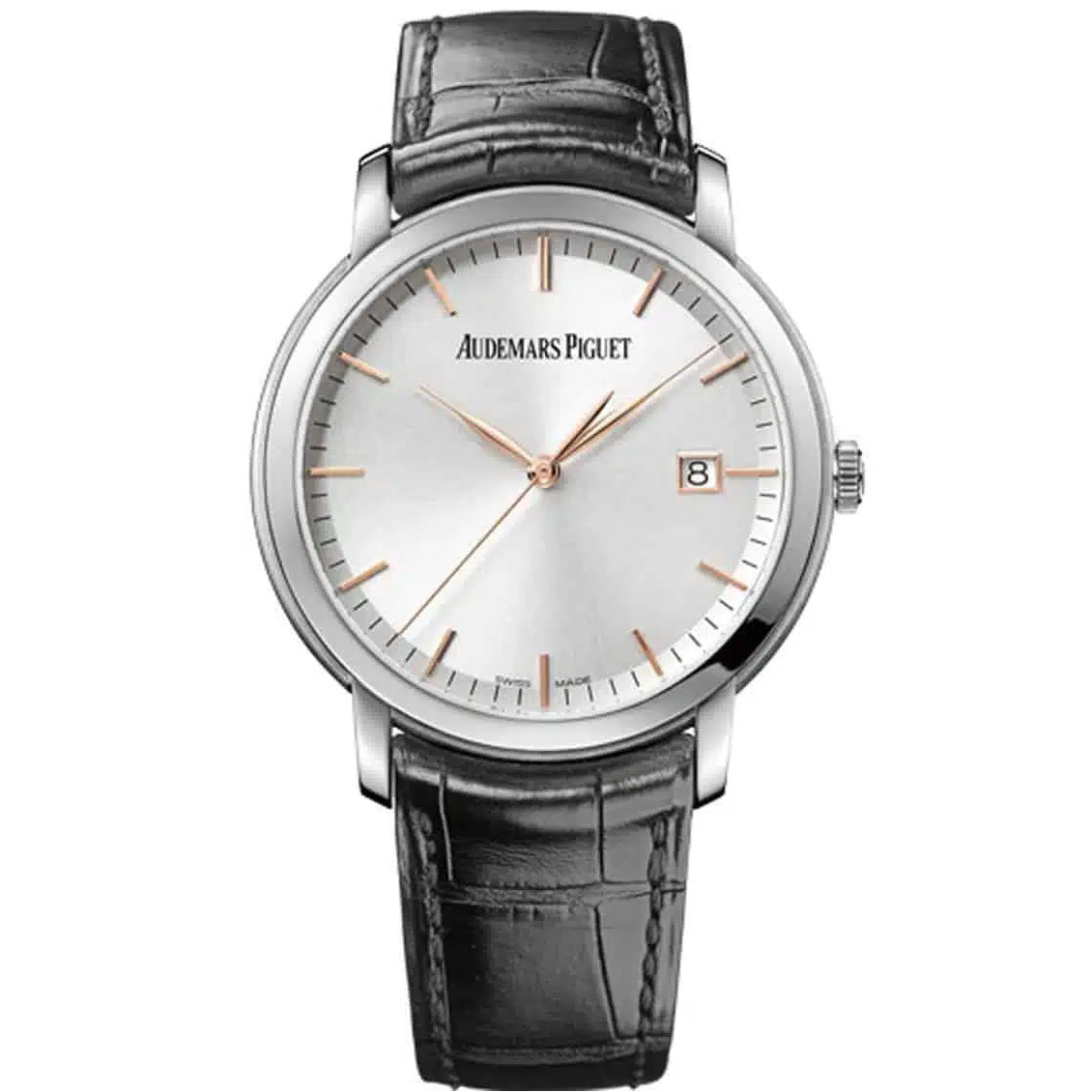 Audemars Piguet Jules Audemars 15170Bc.Oo.A002Cr.01 18Kt White Gold 39Mm Silver Dial Men’S Watch