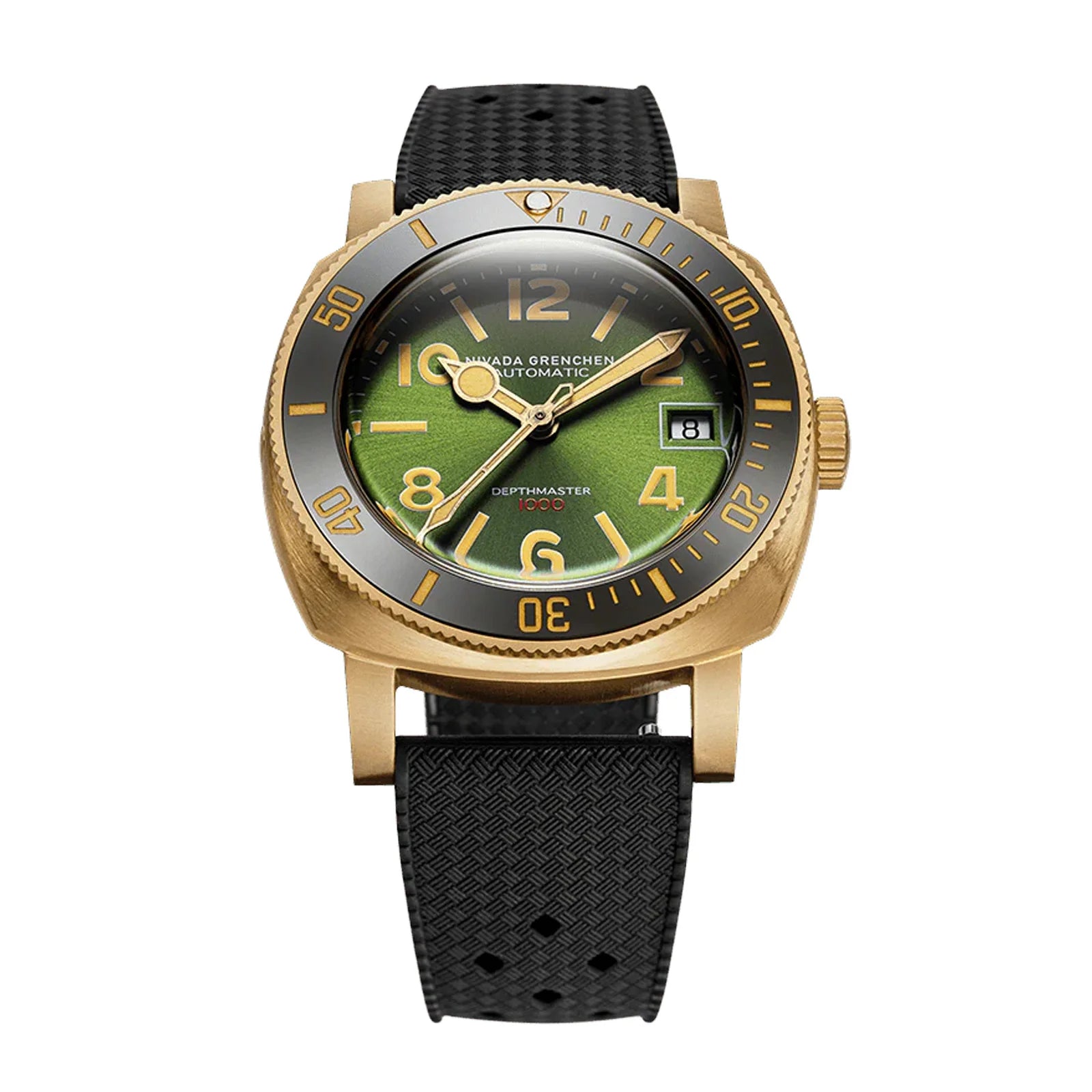 Depthmaster Bronze Green - 39mm 14132A Nivada Grenchen