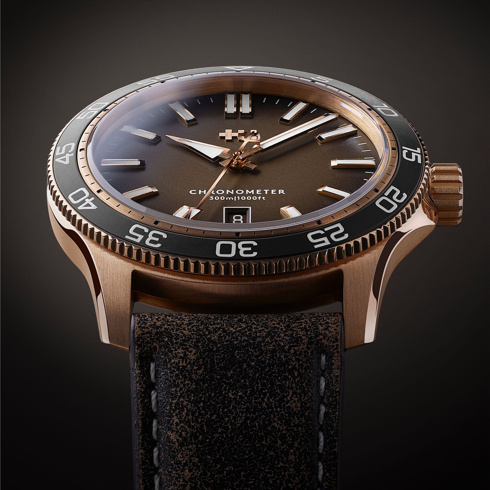 C60 Pro 300 Bronze Christopher Ward
