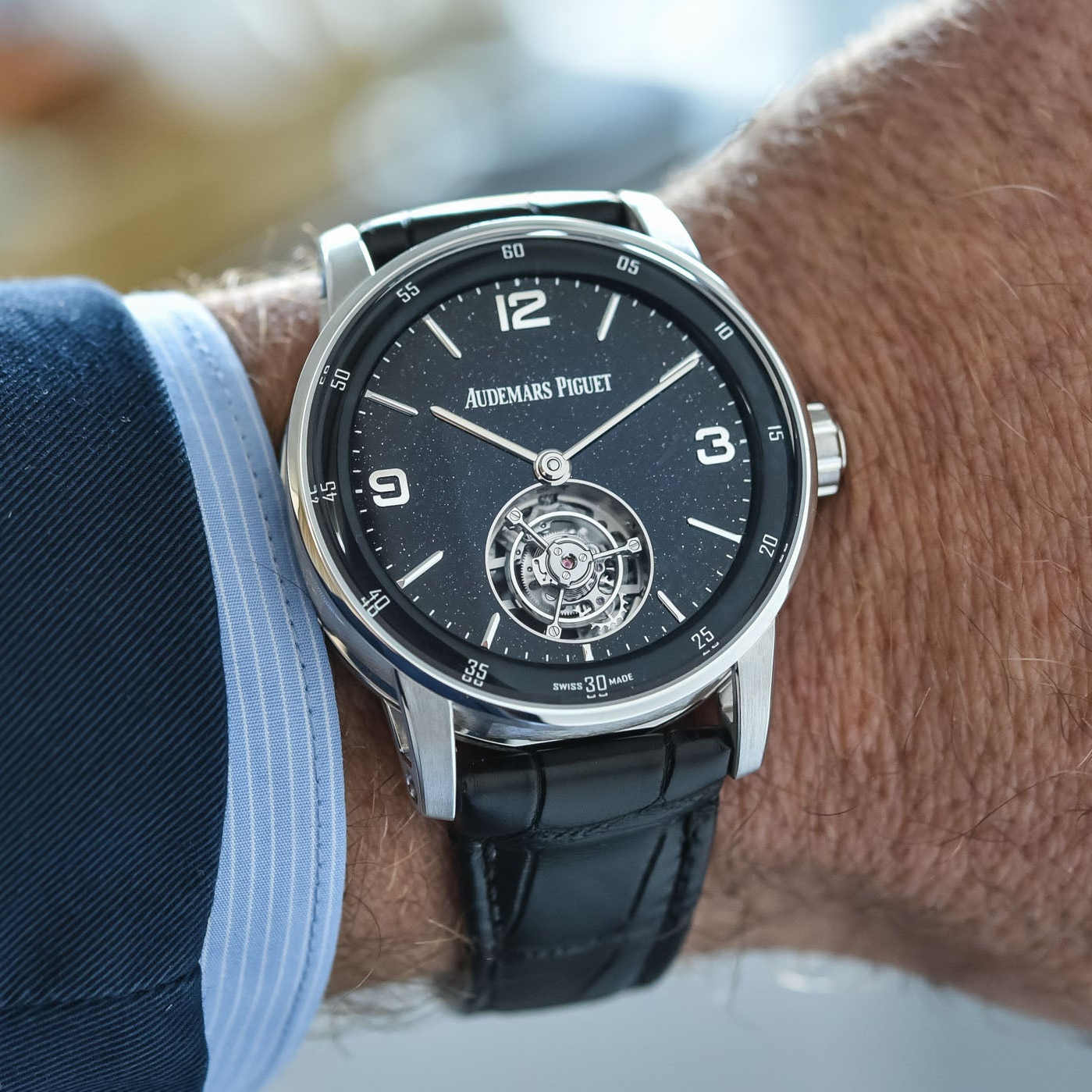 Audemars Piguet Code 11.59 26396Bc.Oo.D002Cr.01 Selfwinding Flying Tourbillon 41Mm White Gold Men’S Watch