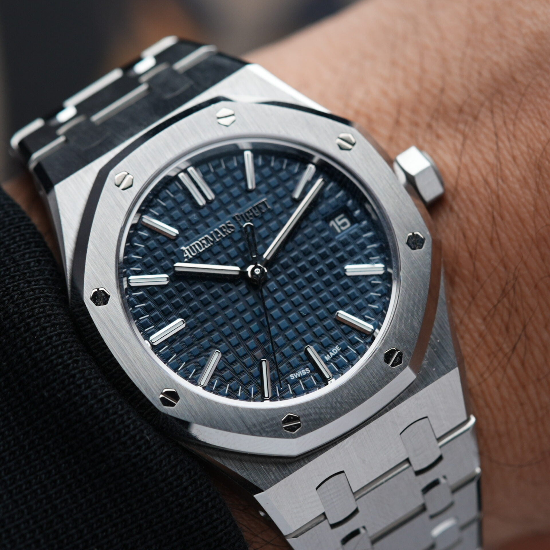 Audemars Piguet 15550St.Oo.1356St.02 Royal Oak Selfwinding “50Th Anniversary” 37Mm Stainless Steel Ladies’ Watch