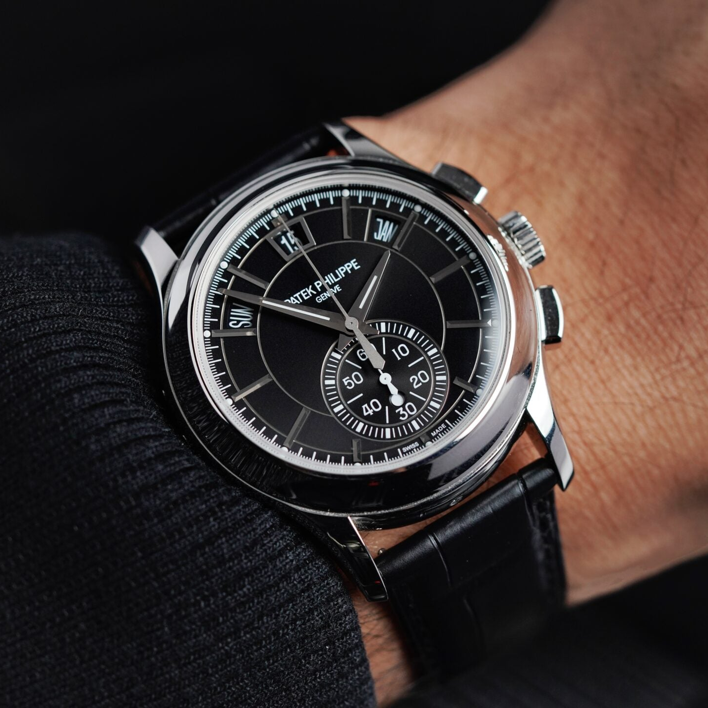 Patek Philippe 5905P-010 Annual Calendar Chronograph Complications 42Mm Platinum Men’S Watch