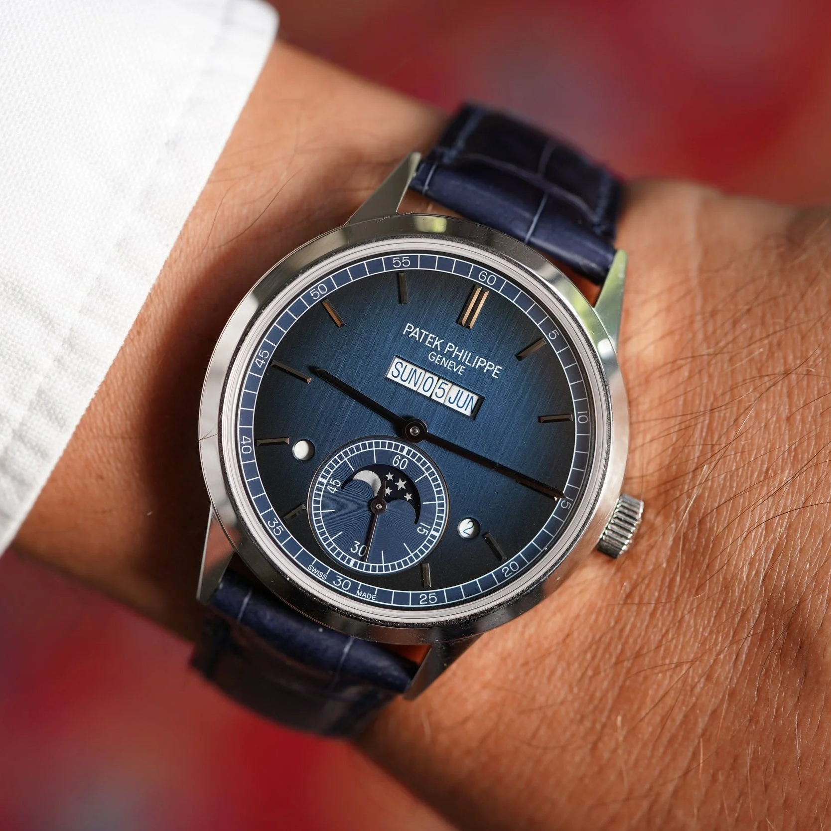 Patek Philippe Grand Complications 5236P-001 Perpetual Calender Blue-Black Gradient Dial