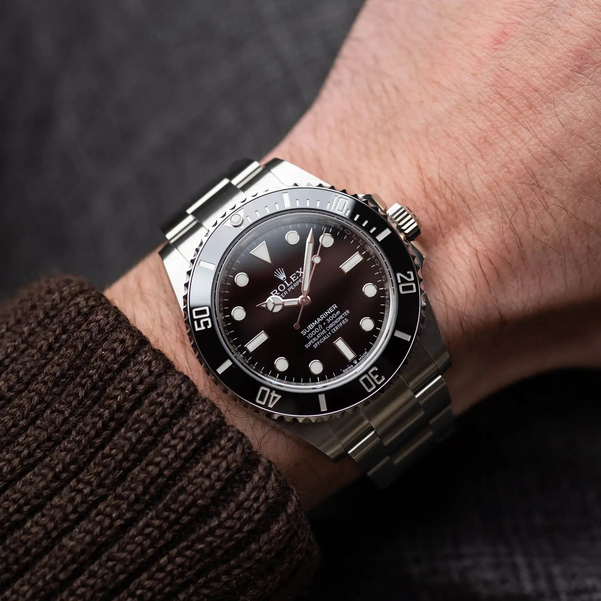 Rolex Submariner 124060 Black Dial 41Mm Stainless Steel