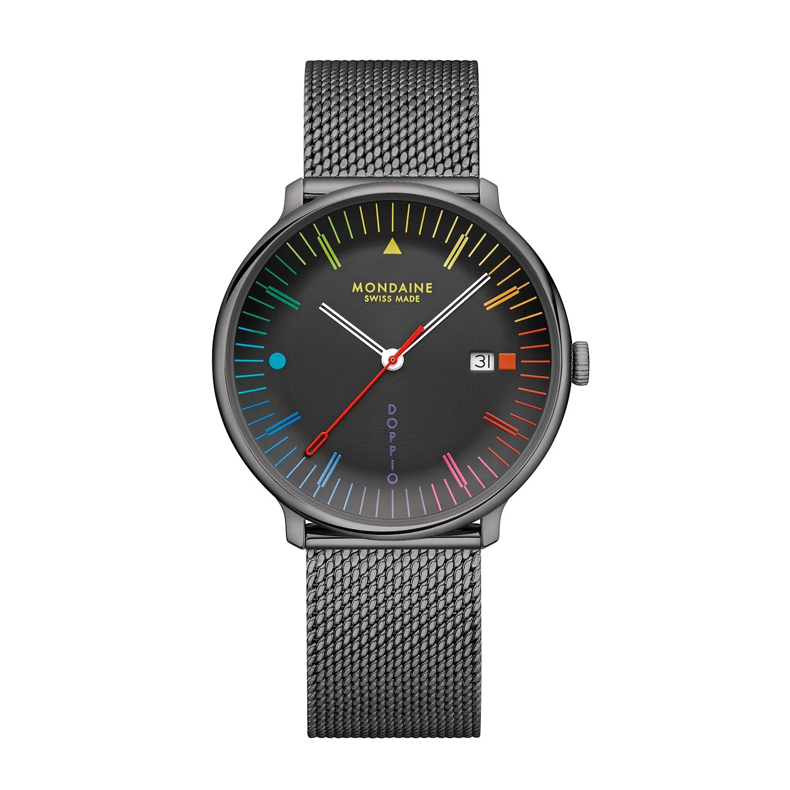 Doppio Bauhaus Inspired 41mm MLE.41221.SM Mondaine