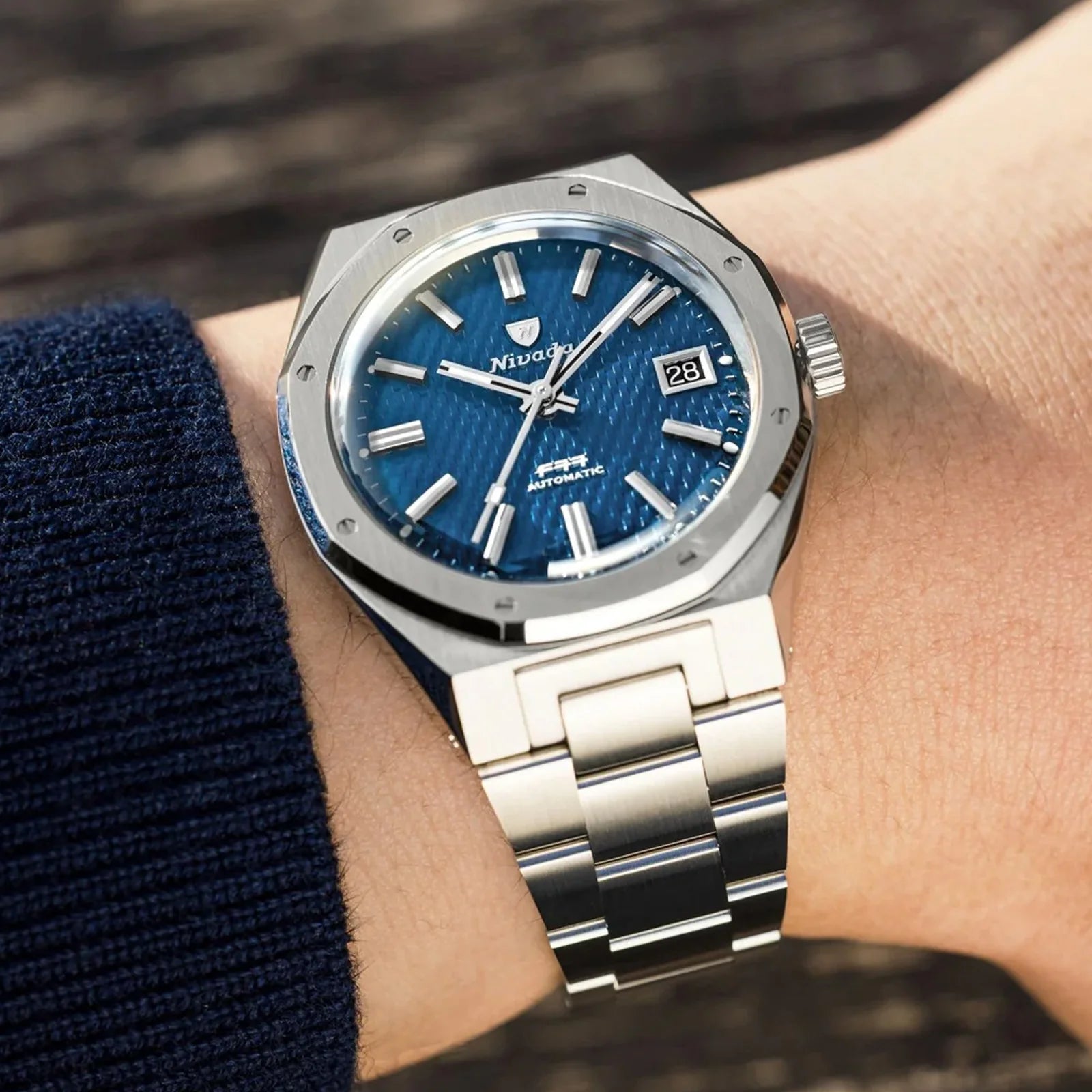 F77 SST Blue MK2 - 38mm Nivada Grenchen