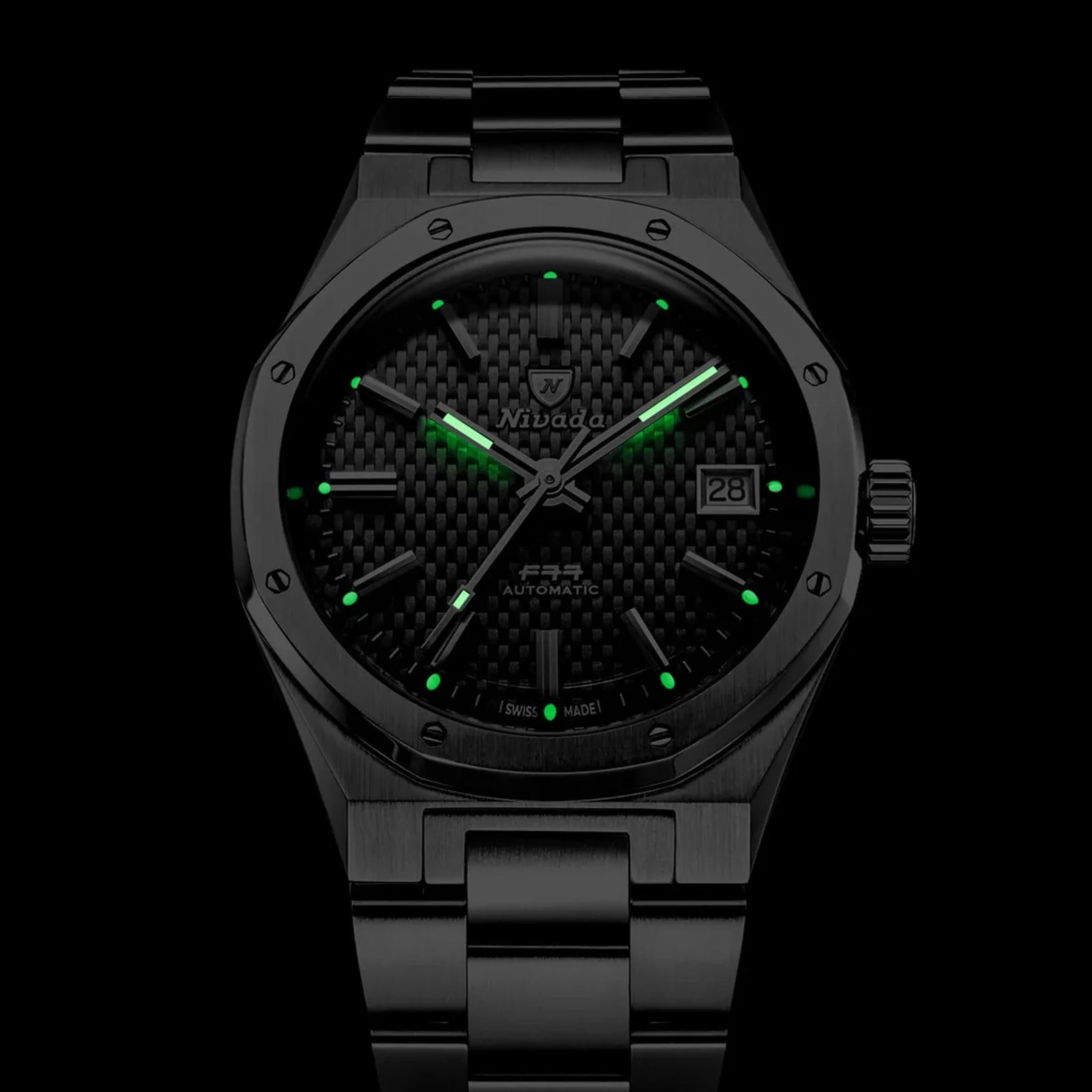 F77 SST Grey MK2 - 38mm Nivada Grenchen