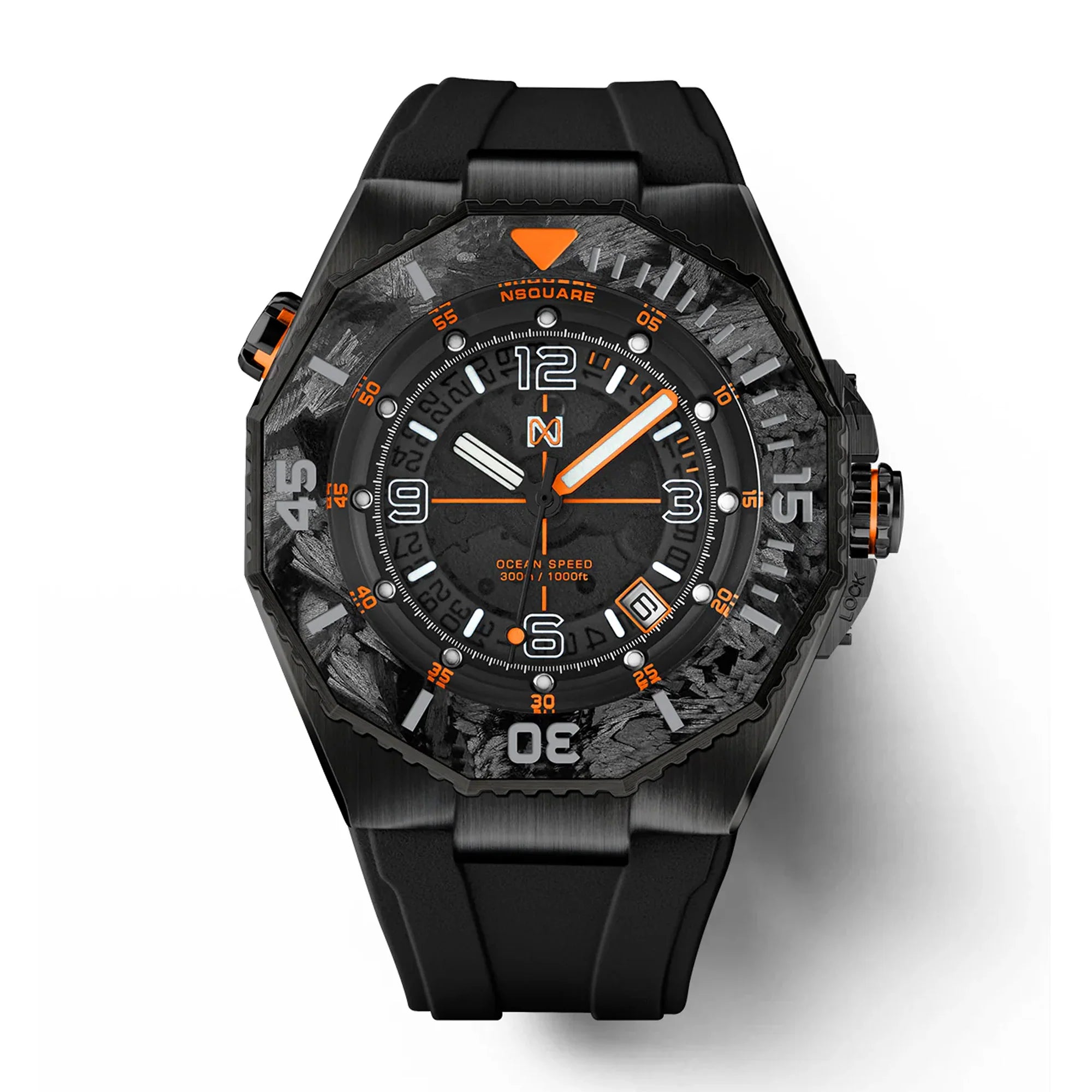Ocean Speed Diver Swiss Automatic 43mm G0475-NS-27.1 NSquare