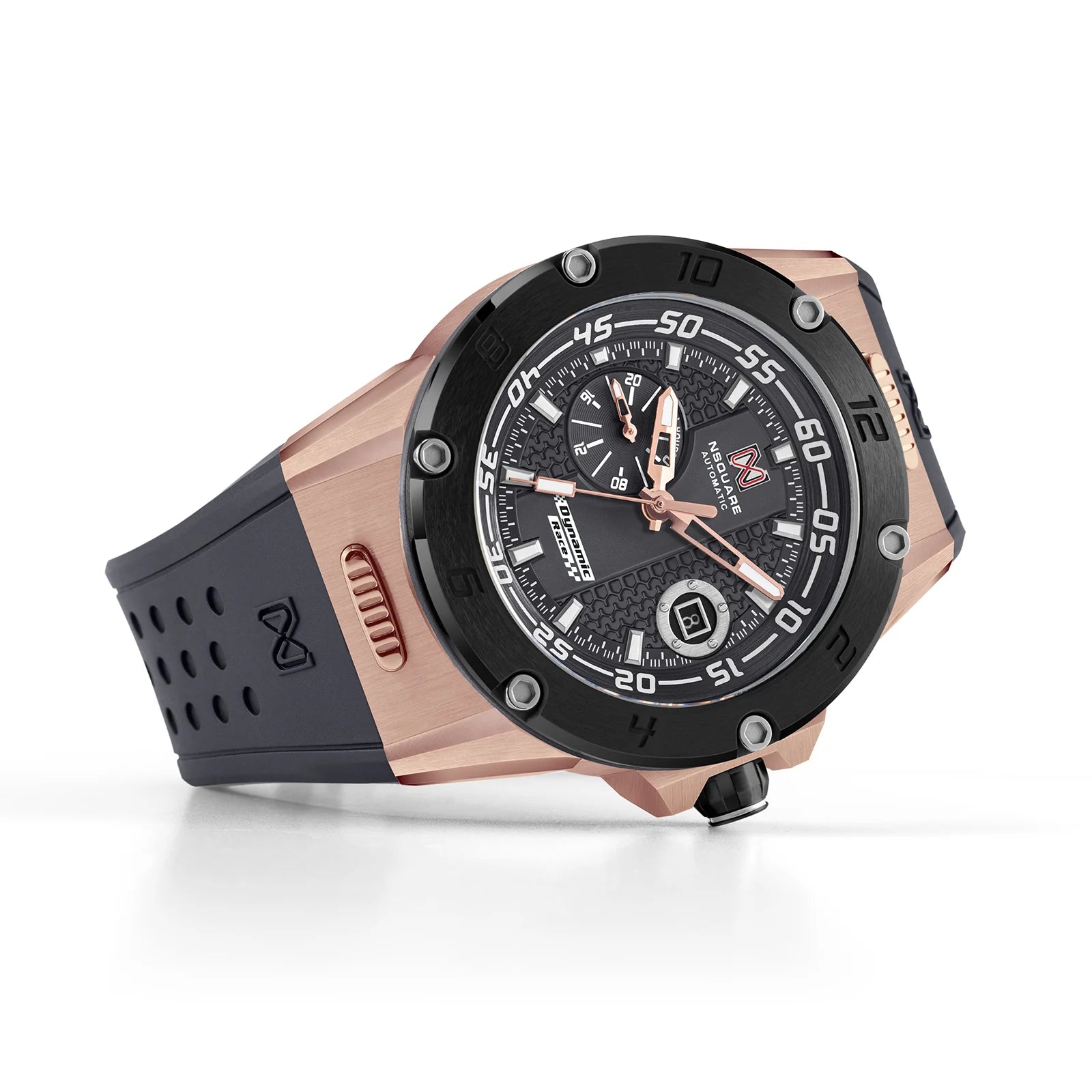 Dynamic Race Automatic 44mm Rose Gold / Grey Ceramic G0553-N61.3 NSquare