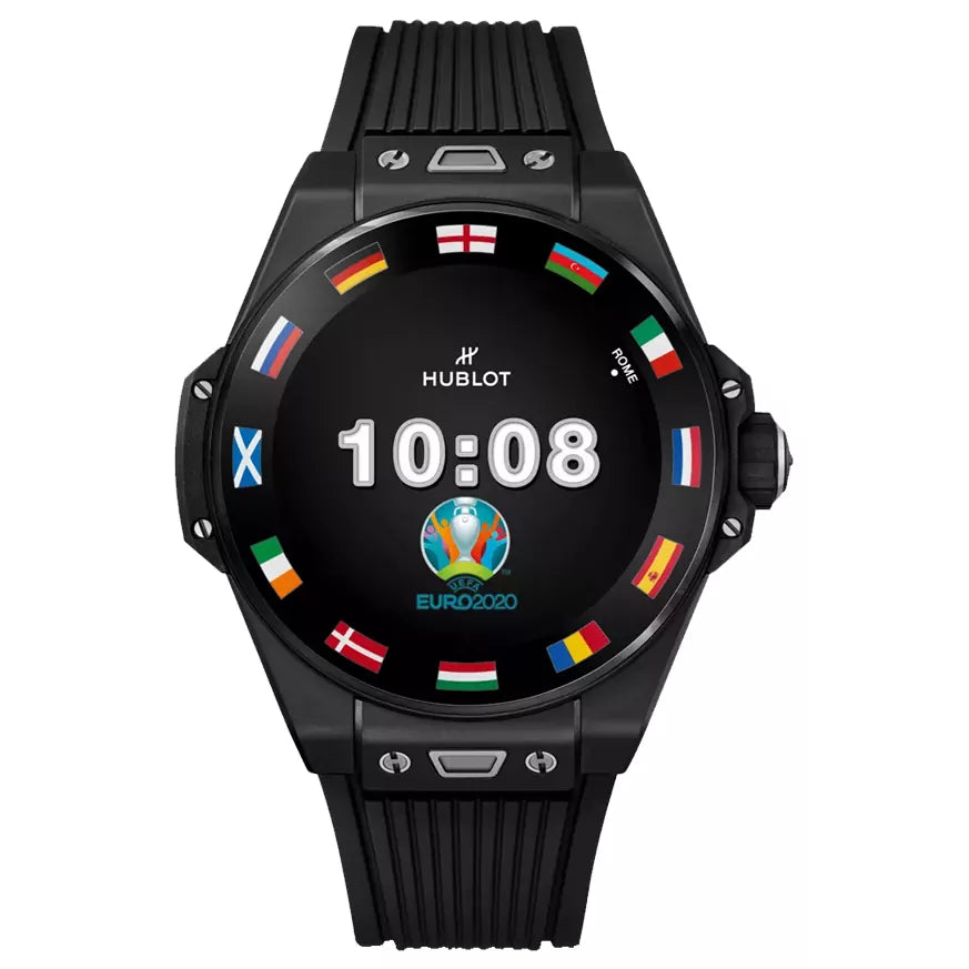 Hublot Big Bang Eufa Euro 2020 Quartz 440.CI.1100.RX.EUR20 Ceramic Digital 42mm Men’s Watch
