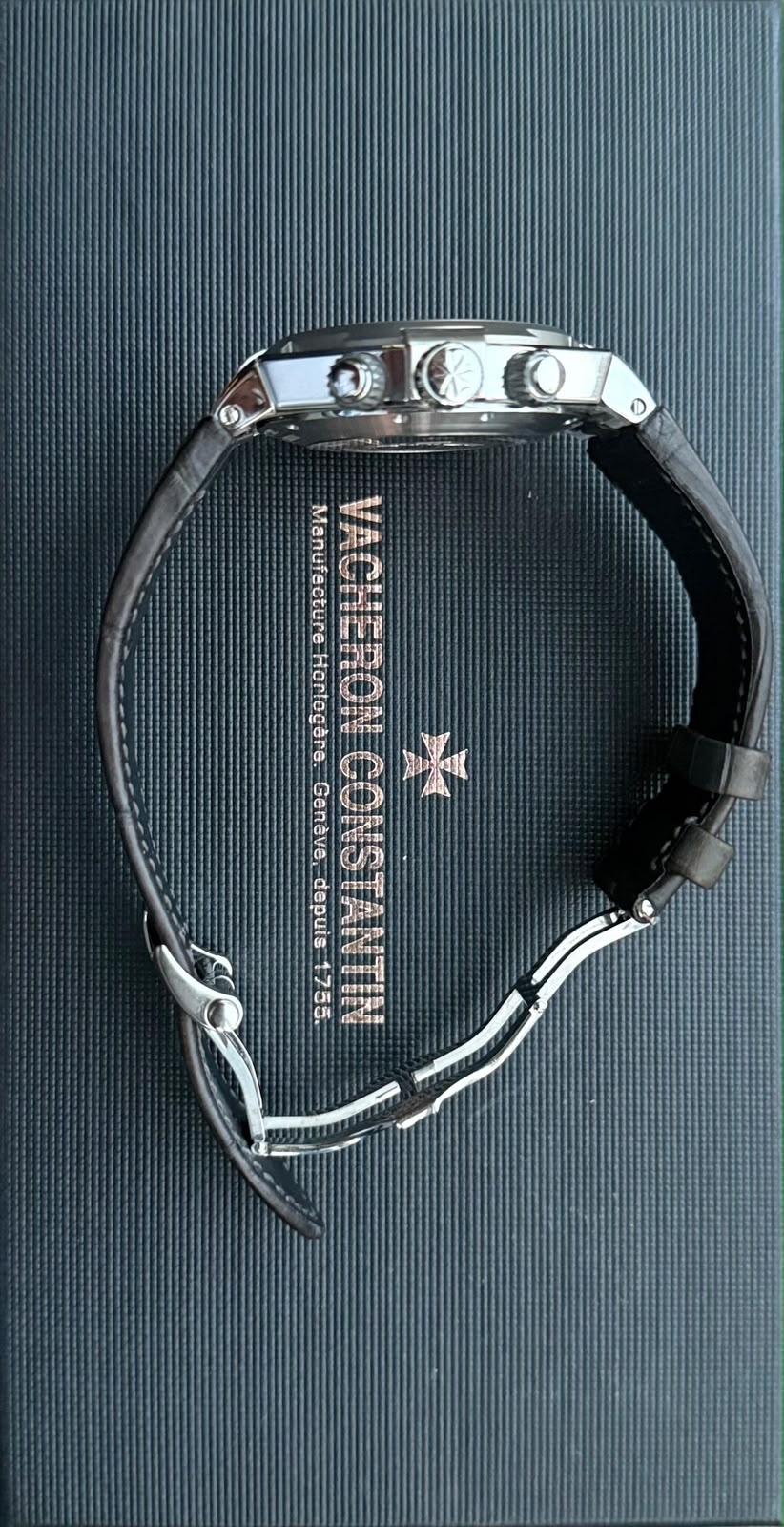 Vacheron Constantin Overseas Chronograph "Deep Stream", Reference 49150/000W-9501 Vacheron Constantin