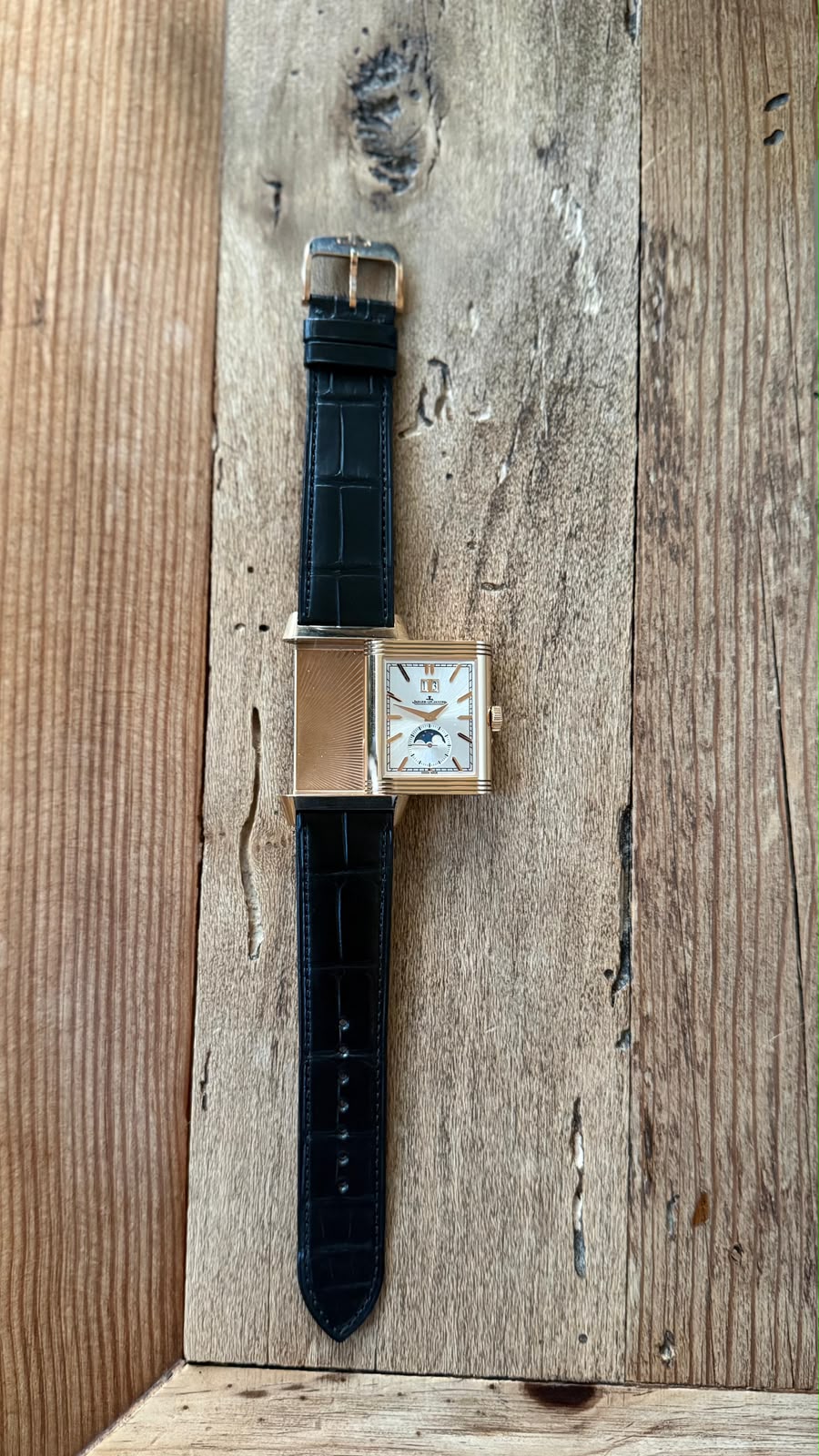 Jaeger-LeCoultre Reverso Tribute Nonantième, Reference Q711252J. Jaeger-LeCoultre