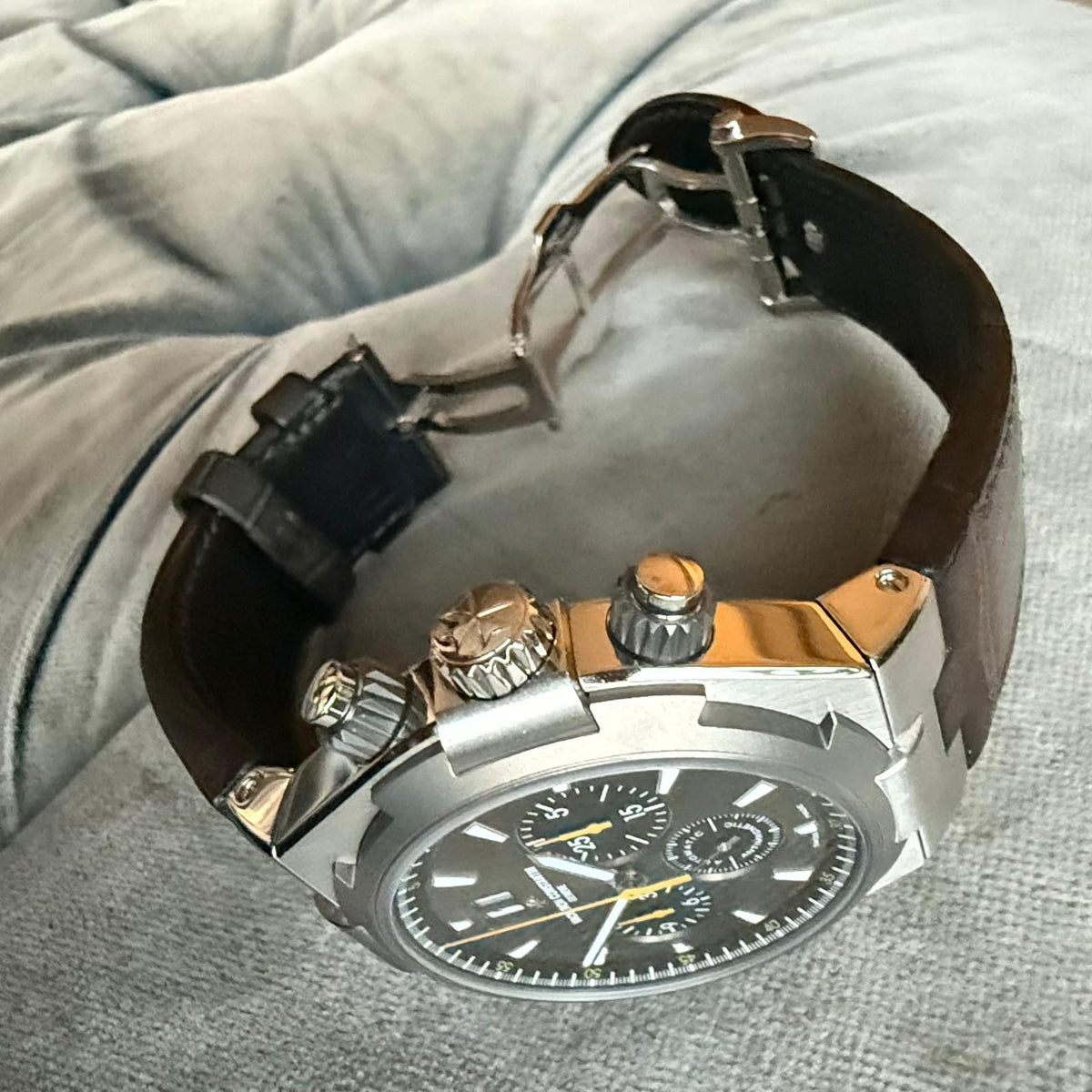 Vacheron Constantin Overseas Chronograph "Deep Stream", Reference 49150/000W-9501 Vacheron Constantin