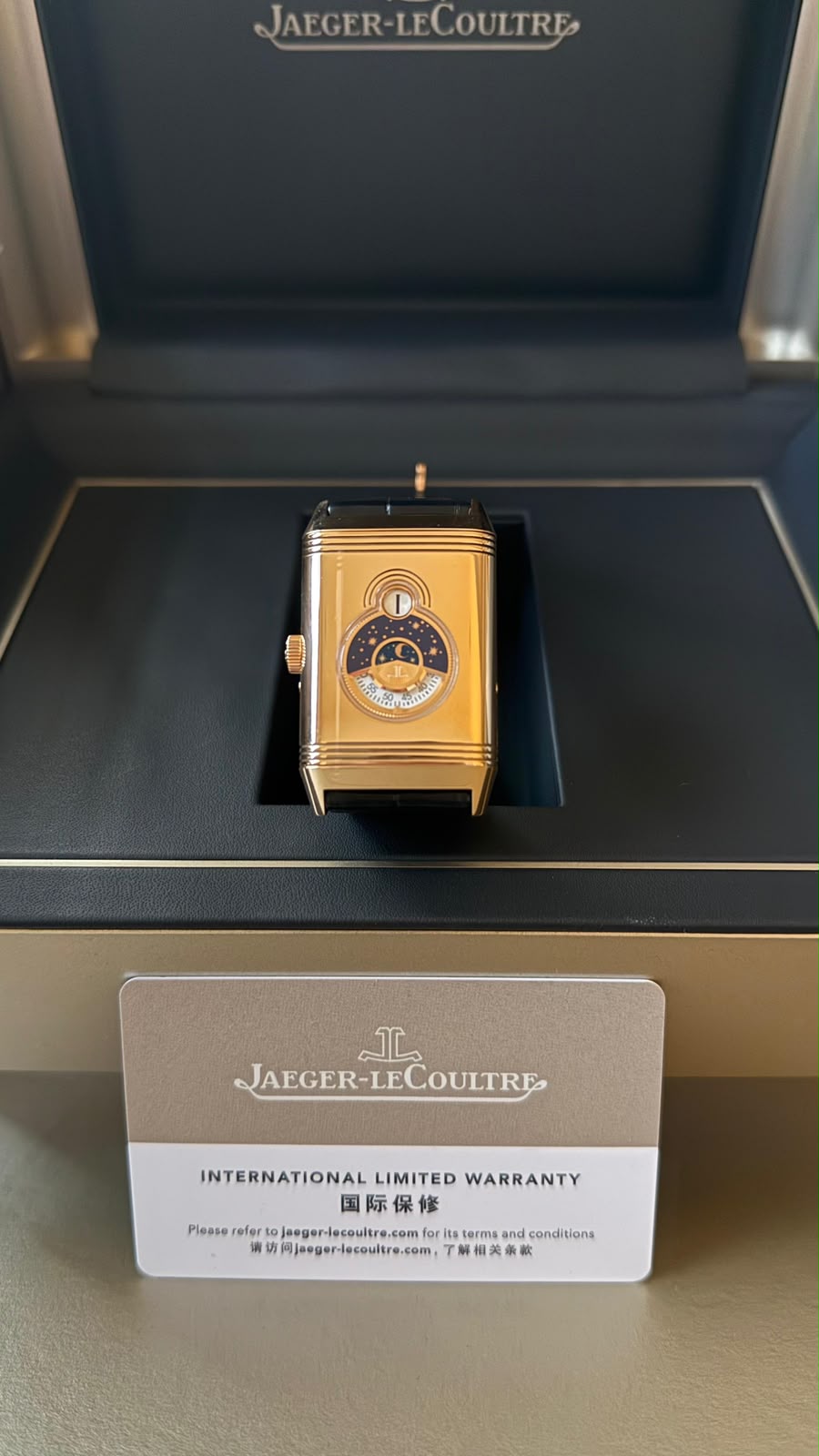 Jaeger-LeCoultre Reverso Tribute Nonantième, Reference Q711252J. Jaeger-LeCoultre