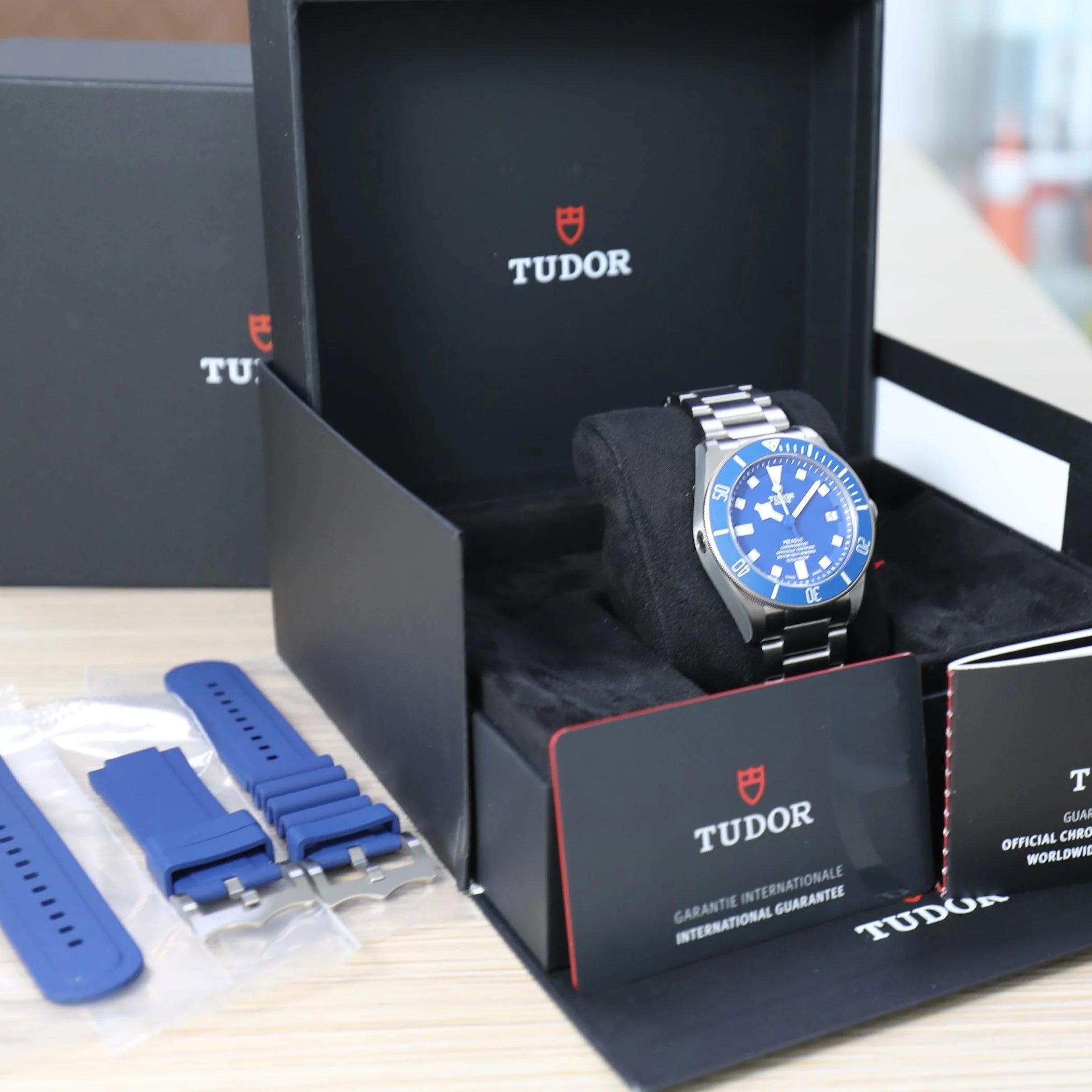 Tudor Pelagos M25600TB-0001 Titanium Steel Blue Dial 42mm Men’s Watch