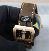 Panerai Radiomir – 3Days 47mm – Bronze Green Dial – PAM00760 – New – Full Set - Azzam Watches 
