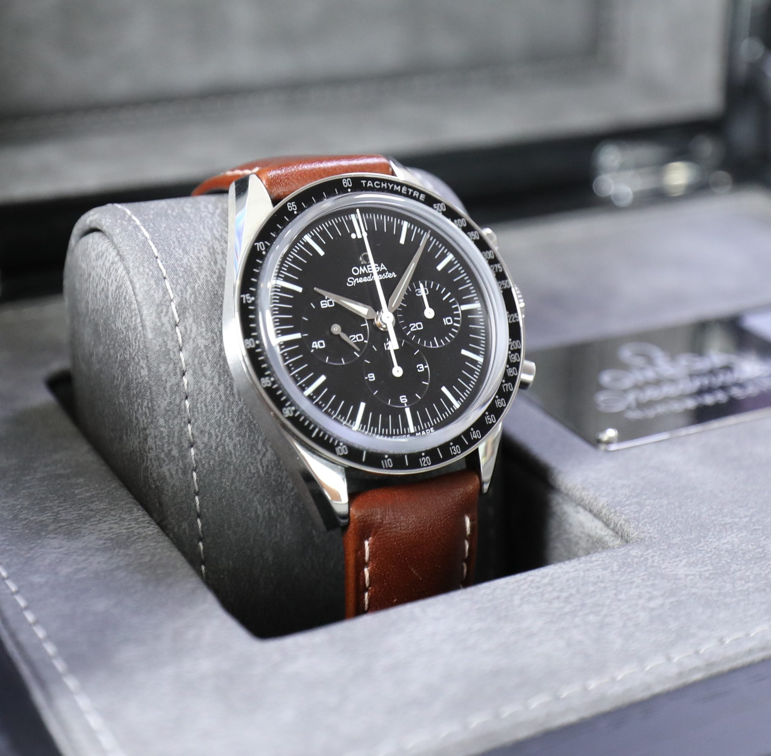 Omega Speedmaster Moonwatch – Anniversary – Numbered Edition – 2020 – First OMEGA In Space - Azzam Watches 