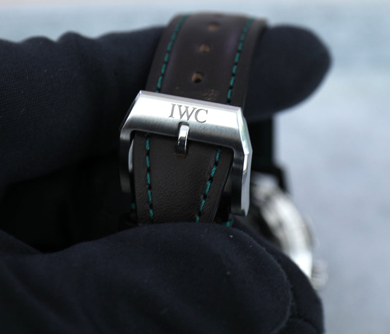 IWC Ingenieur Chronograph Limited Edition Boutique Kuwait City 150pcs – Unworn – Full Set - Azzam Watches 