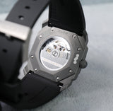 Bulgari Octo Solotempo – Titanium – 41mm – Grey dial – Rubber Strap – Unworn – Full Set - Azzam Watches 