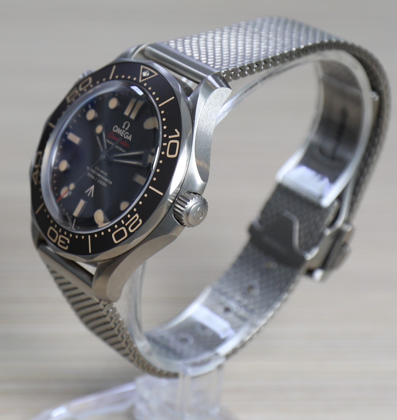 Omega Seamaster Diver 300M James Bond Edition 007 – No Time to Die -Titanium – New – full set - Azzam Watches 