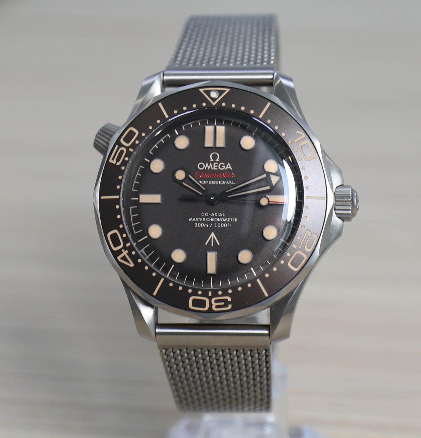 Omega Seamaster Diver 300M James Bond Edition 007 – No Time to Die -Titanium – New – full set - Azzam Watches 