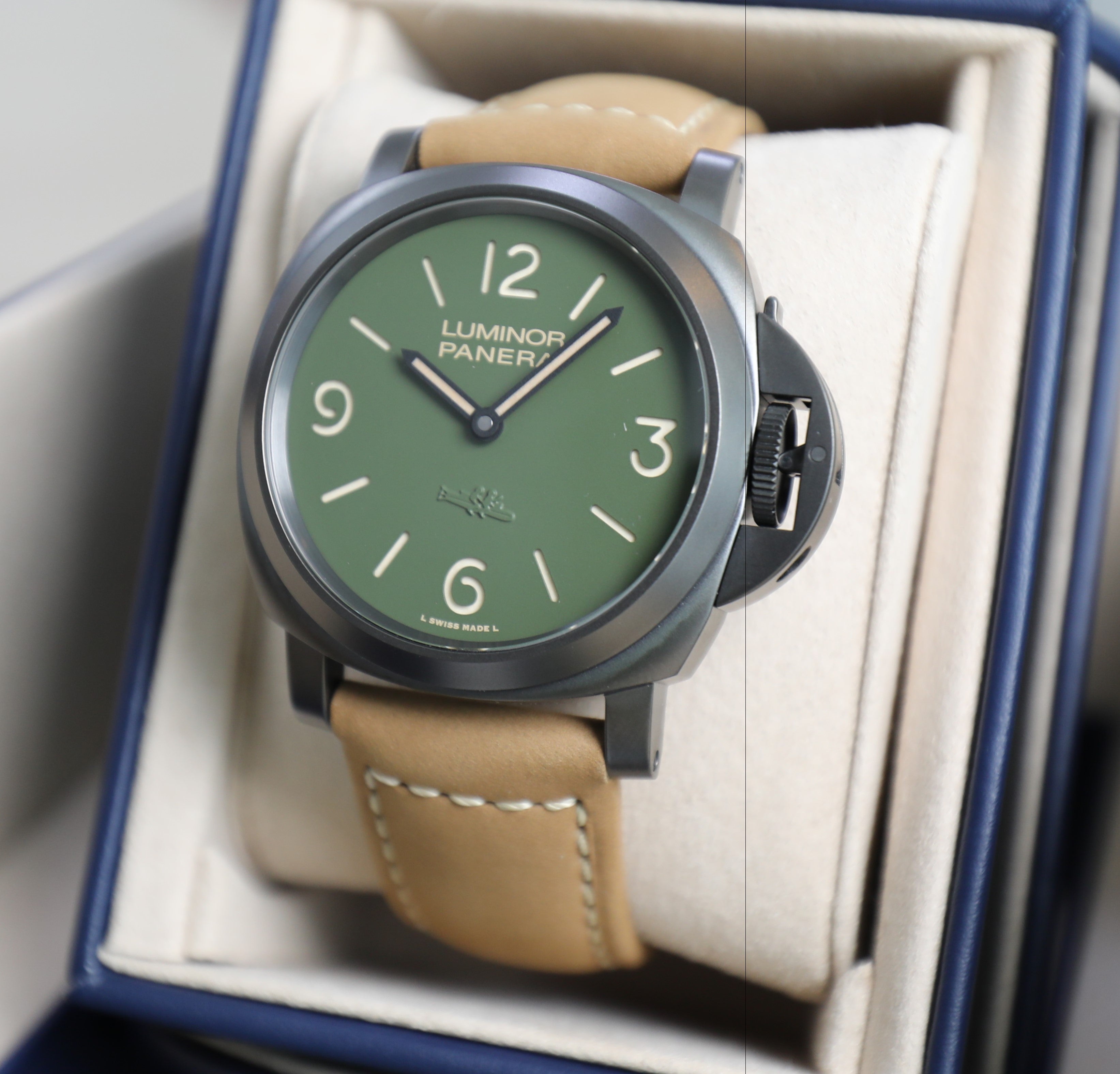 Panerai Luminor – Kuala Lumpur Boutique Edition 140pcs – Titanium DLC – 8 Days – New – Full Set - Azzam Watches 