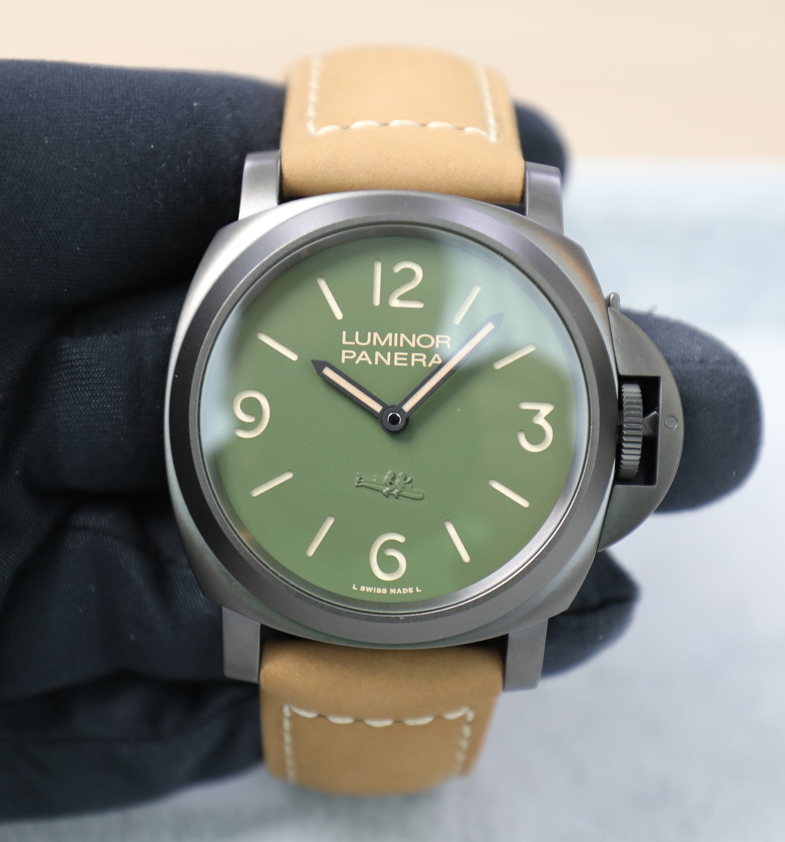 Panerai Luminor – Kuala Lumpur Boutique Edition 140pcs – Titanium DLC – 8 Days – New – Full Set - Azzam Watches 