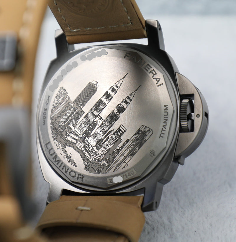 Panerai Luminor – Kuala Lumpur Boutique Edition 140pcs – Titanium DLC – 8 Days – New – Full Set - Azzam Watches 