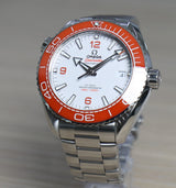 Omega Seamaster Planet Ocean – 600M – Orange Bezel – 44mm – Very good Conditions – Full Set - Azzam Watches 