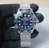 Omega Seamaster Diver 300M – James Bond 60th Anniversary – 41mm – New – Full Set - Azzam Watches 