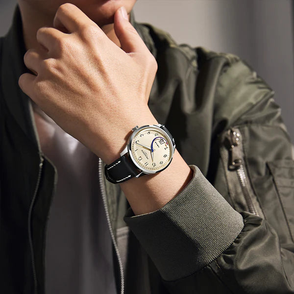 Peacock Perfection Classic 1953 'Aircraft Hand' Vintage Watch Peacock