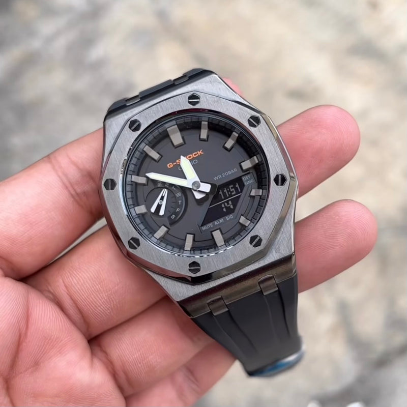 Casioak - GA-2100-1A3DR-GG - Azzam Watches 