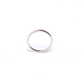 Stainless steel traditional marriage ring