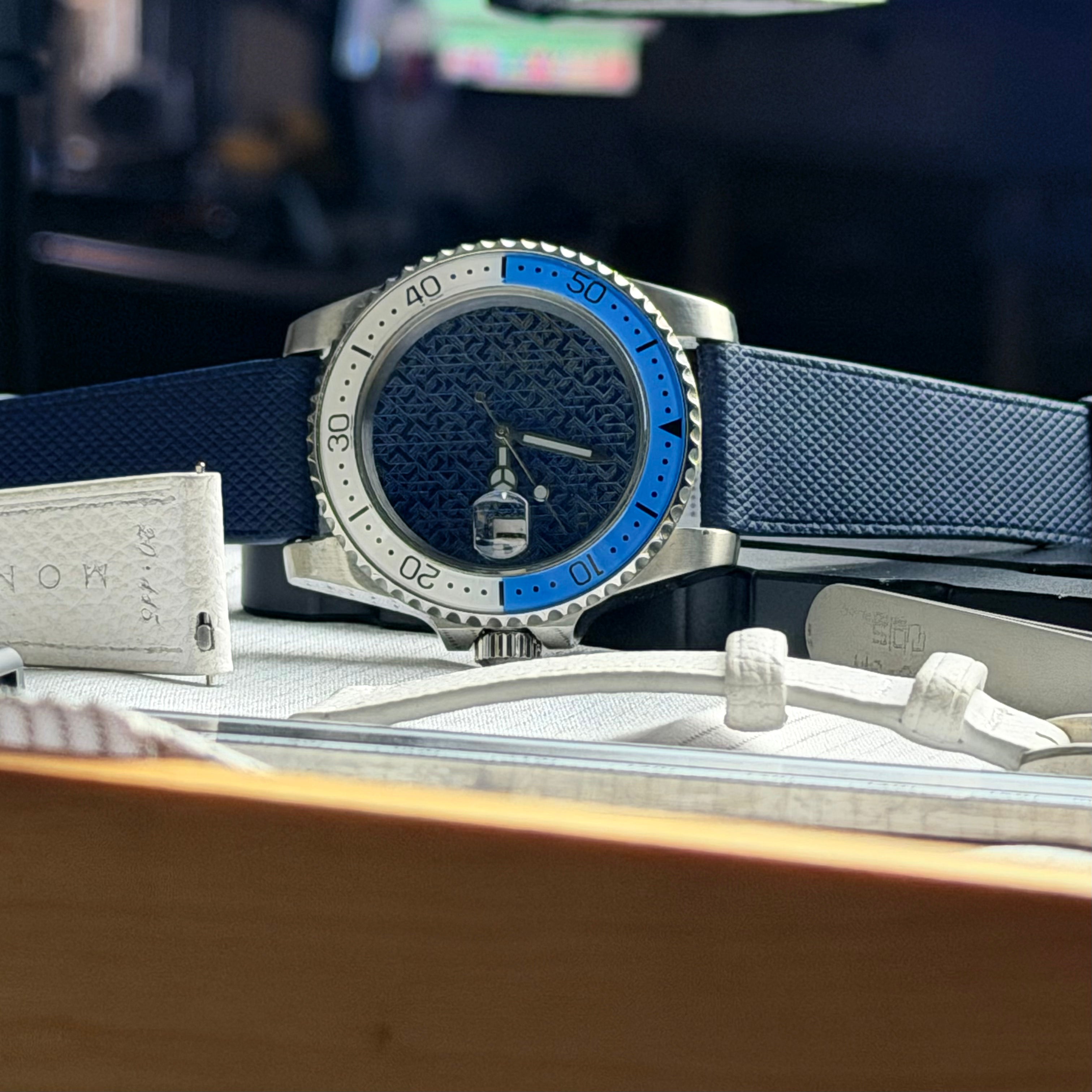 The Azure Labyrinth: Thermal Titanium & Sapphire Edition Horologist