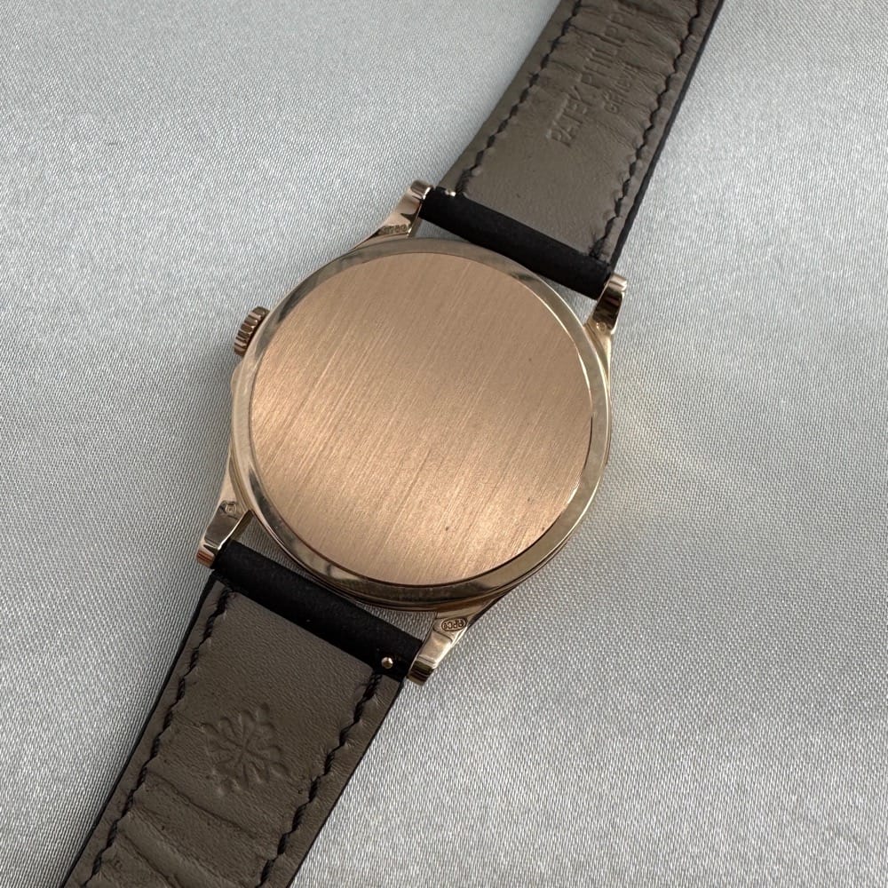 Patek Philippe Calatrava 5089R-001 Rose Gold Limited Edition 38.6mm Billiards Dial Men’s Watch