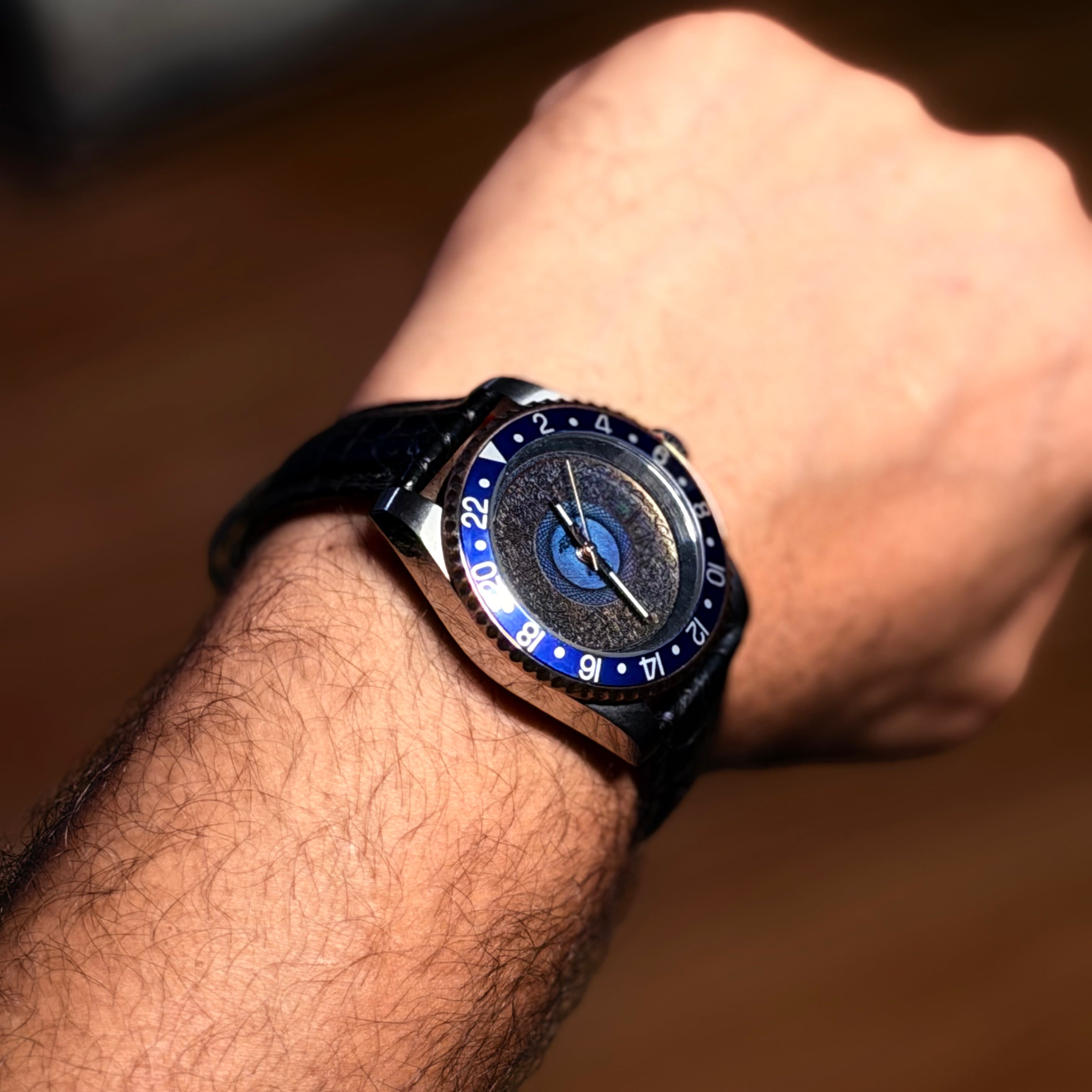The Ayat al-Kursi GMT: Bespoke Titanium Edition Horologist
