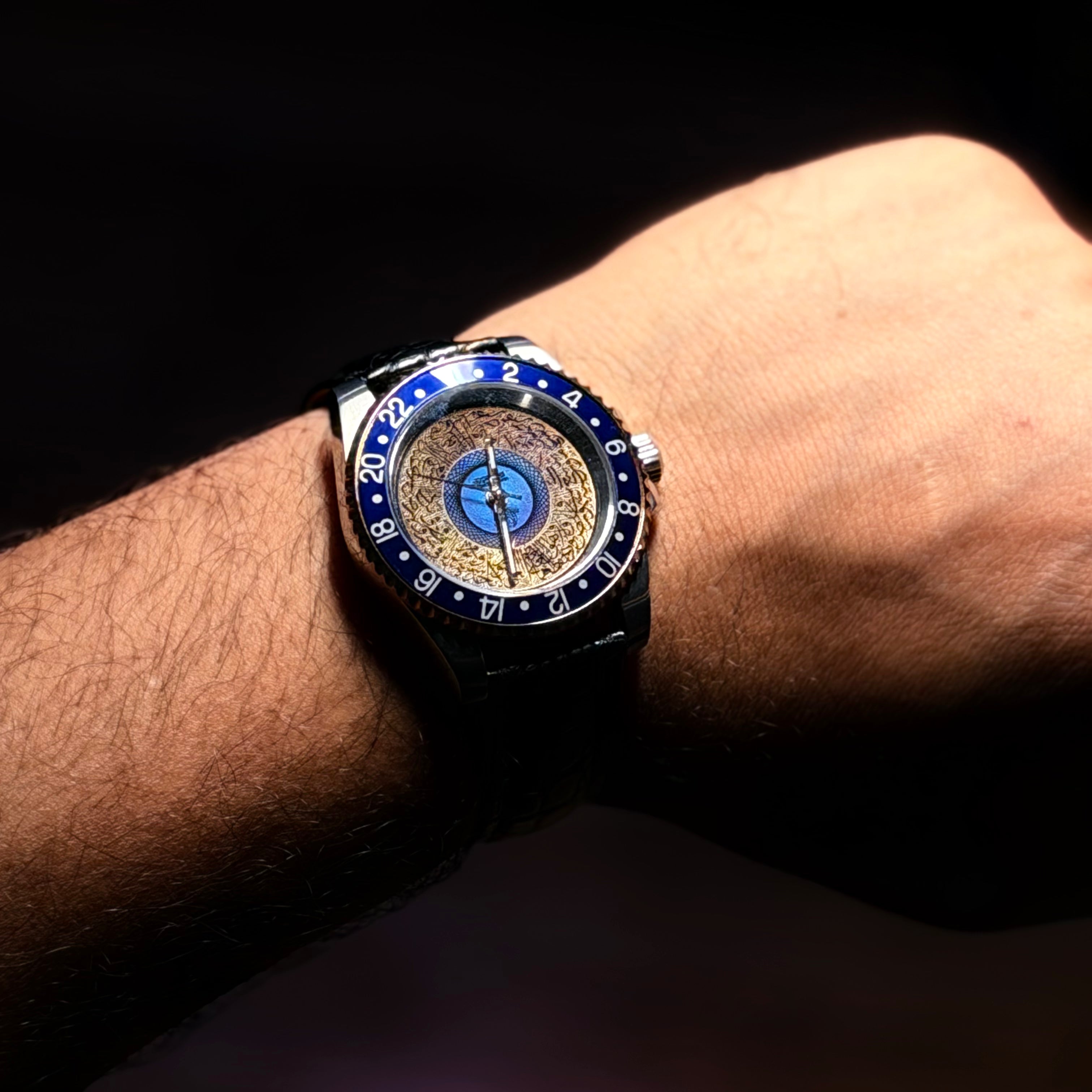 The Ayat al-Kursi GMT: Bespoke Titanium Edition Horologist