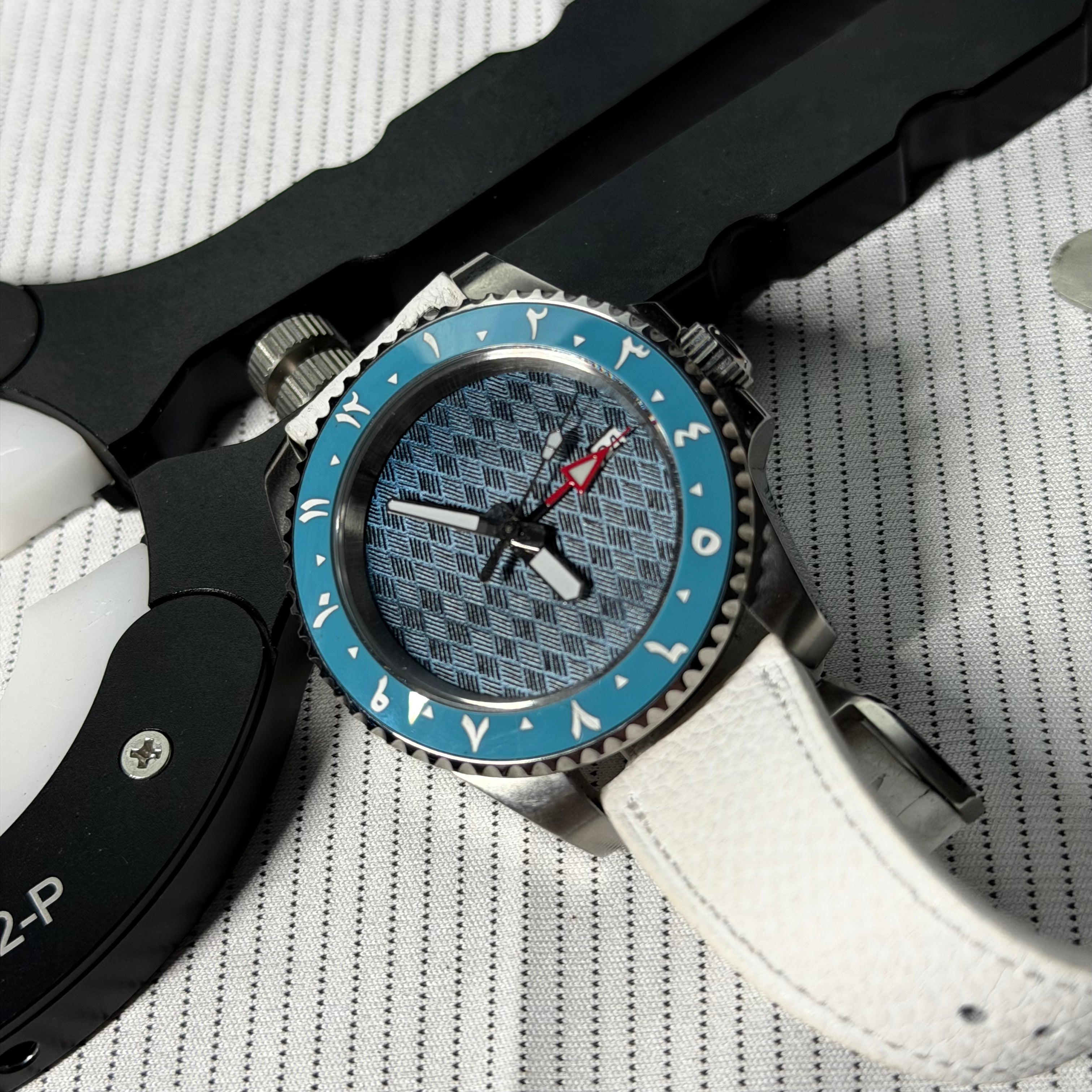 The Horizon Weave GMT: Thermal Titanium Edition Horologist