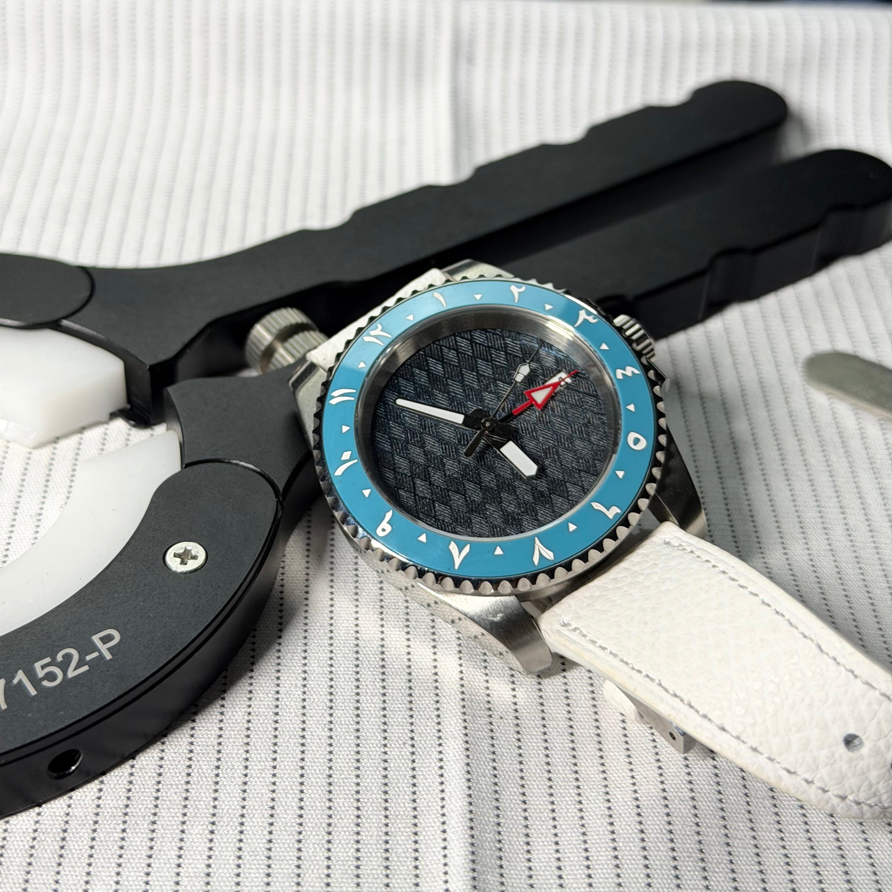 The Horizon Weave GMT: Thermal Titanium Edition Horologist
