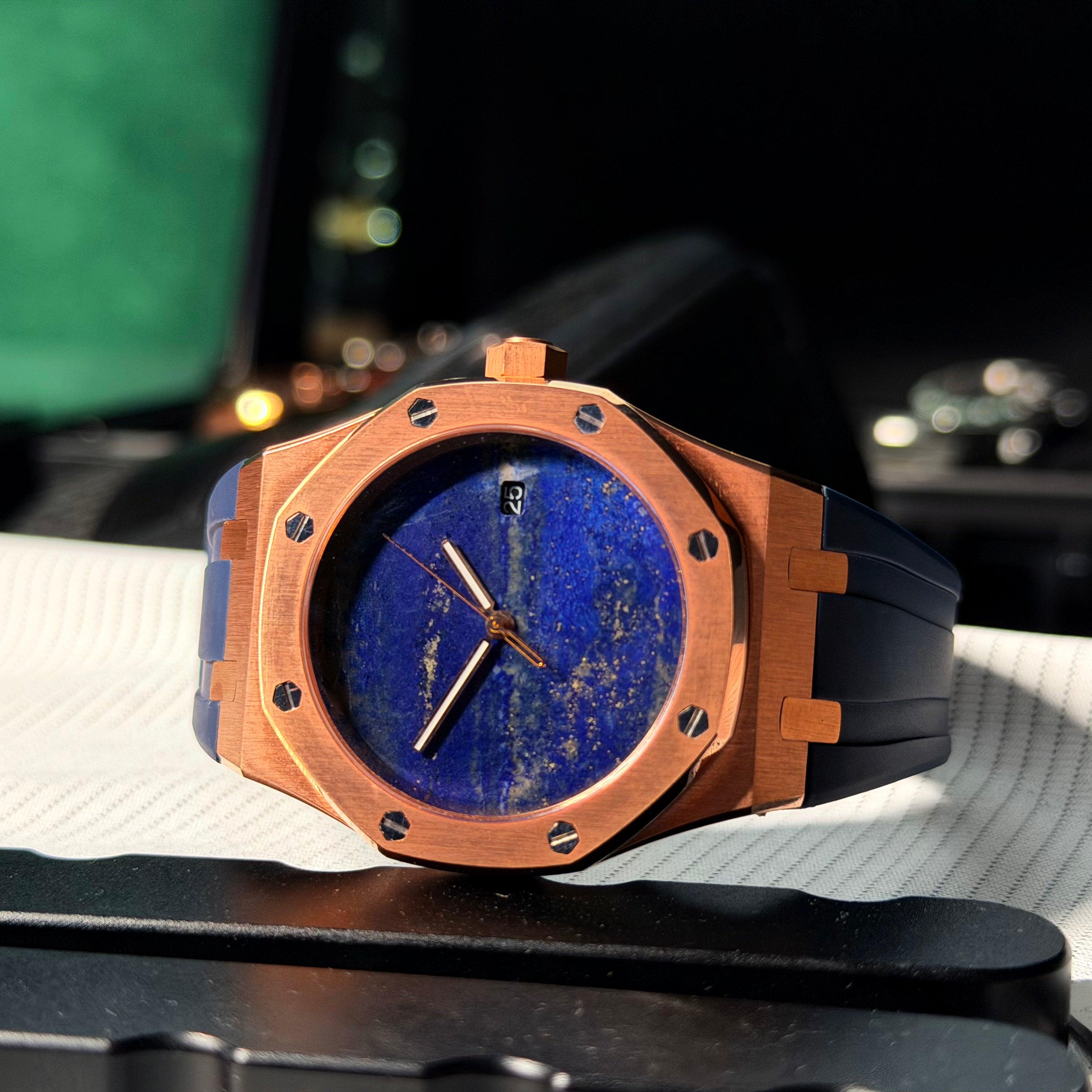 The Celestial Lapis: Rose Gold Bespoke Edition Horologist