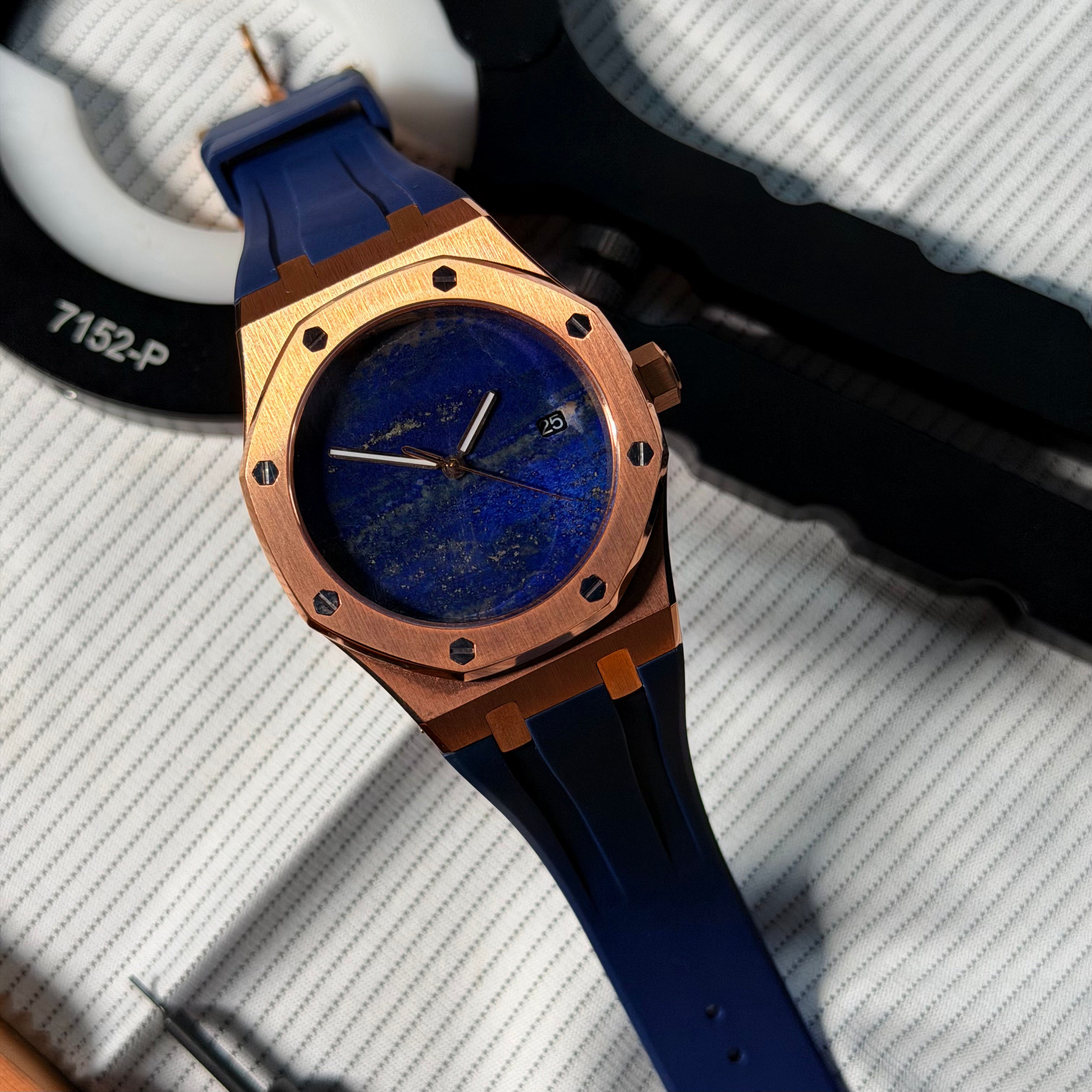 The Celestial Lapis: Rose Gold Bespoke Edition Horologist