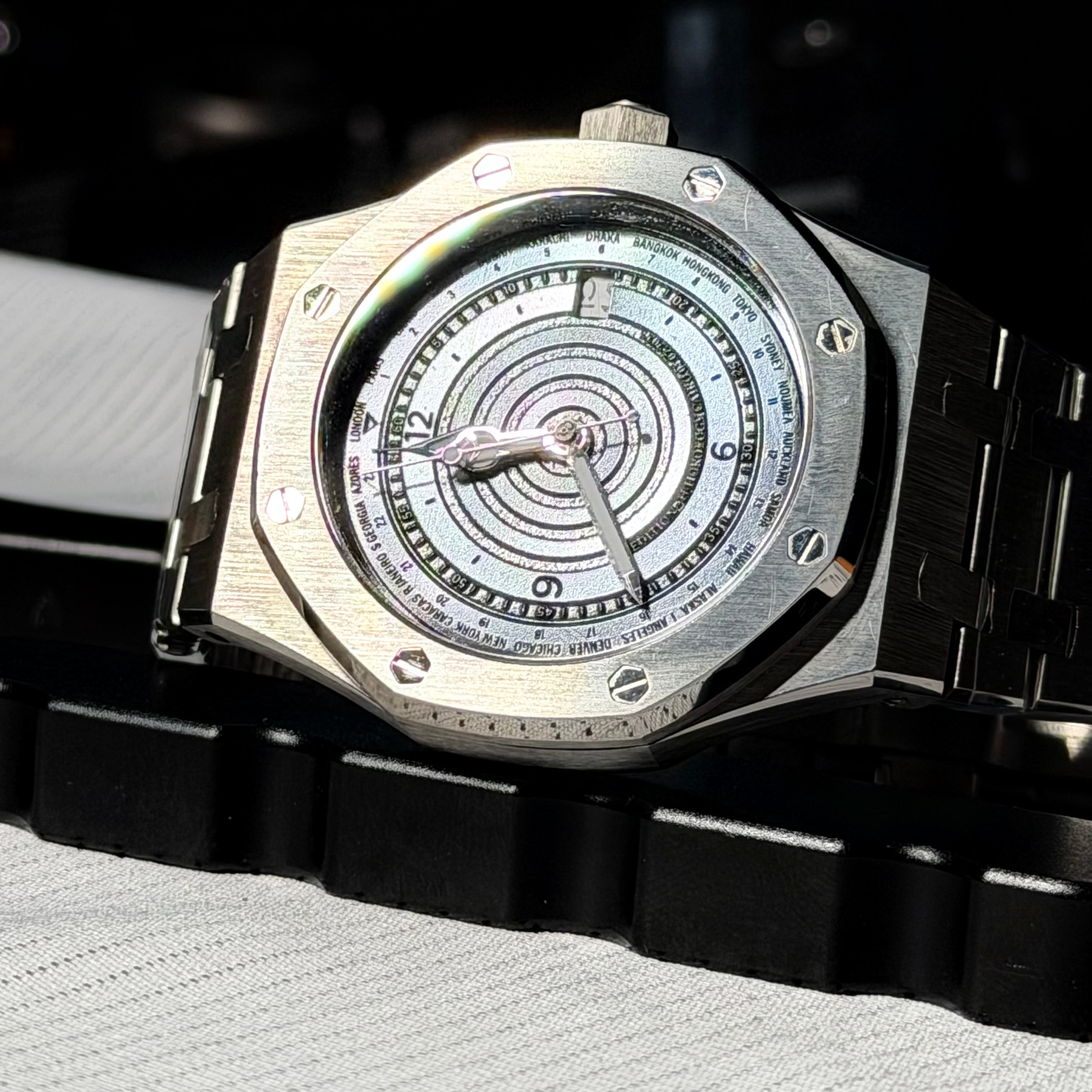 The Global Orbit 01/01: Bespoke Steel Edition Horologist