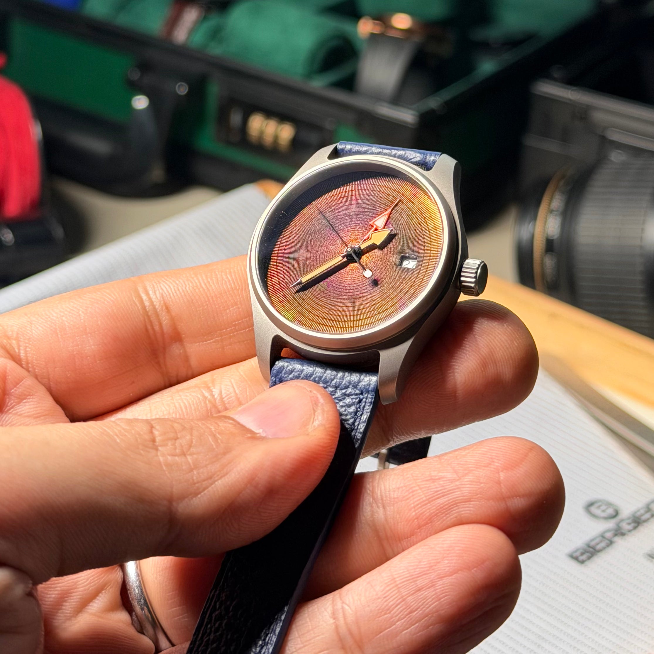 The Aurora GMT: Bespoke Titanium Edition Horologist