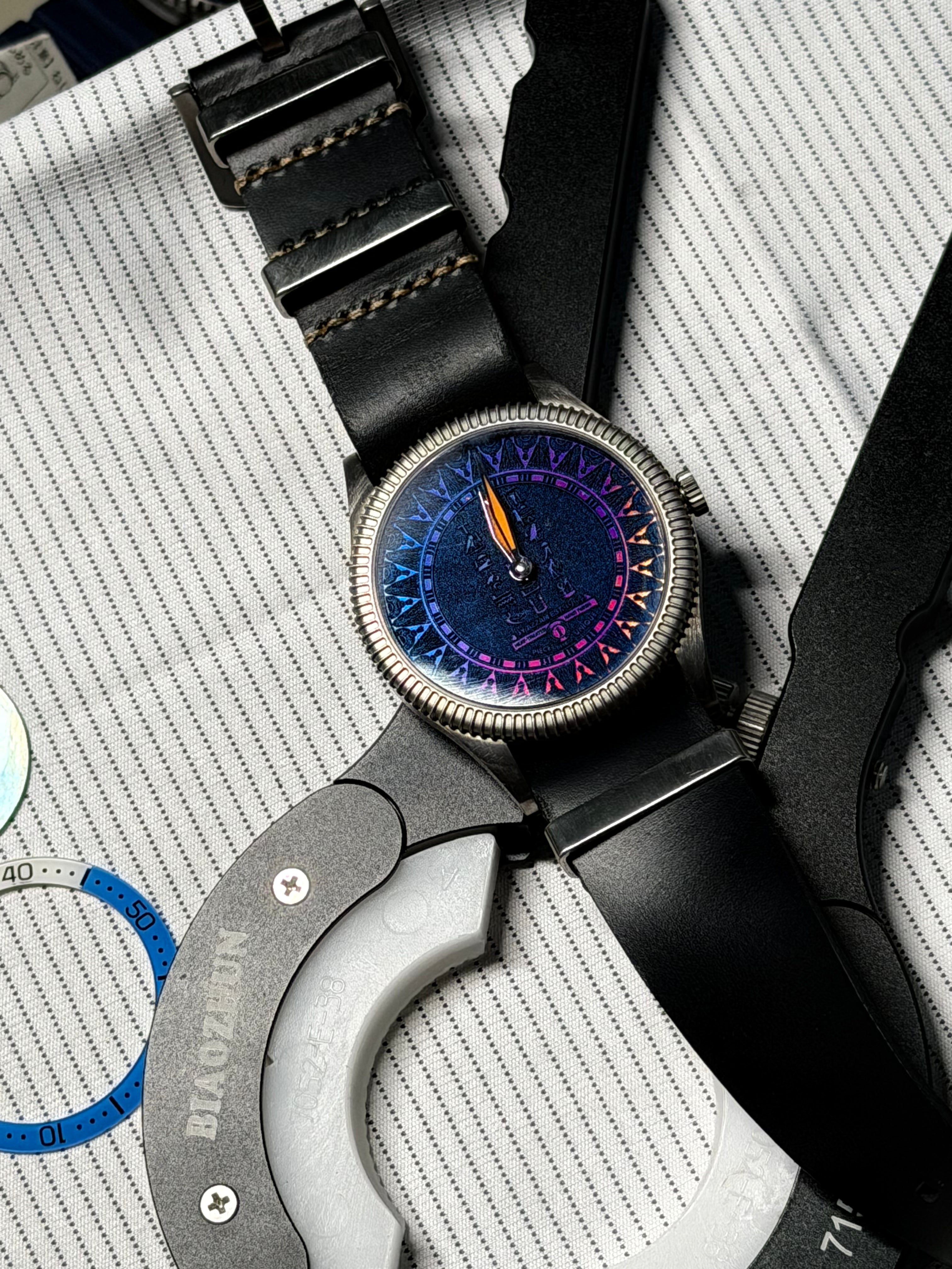 The Pharaonic Heritage: Holographic Titanium Edition Horologist
