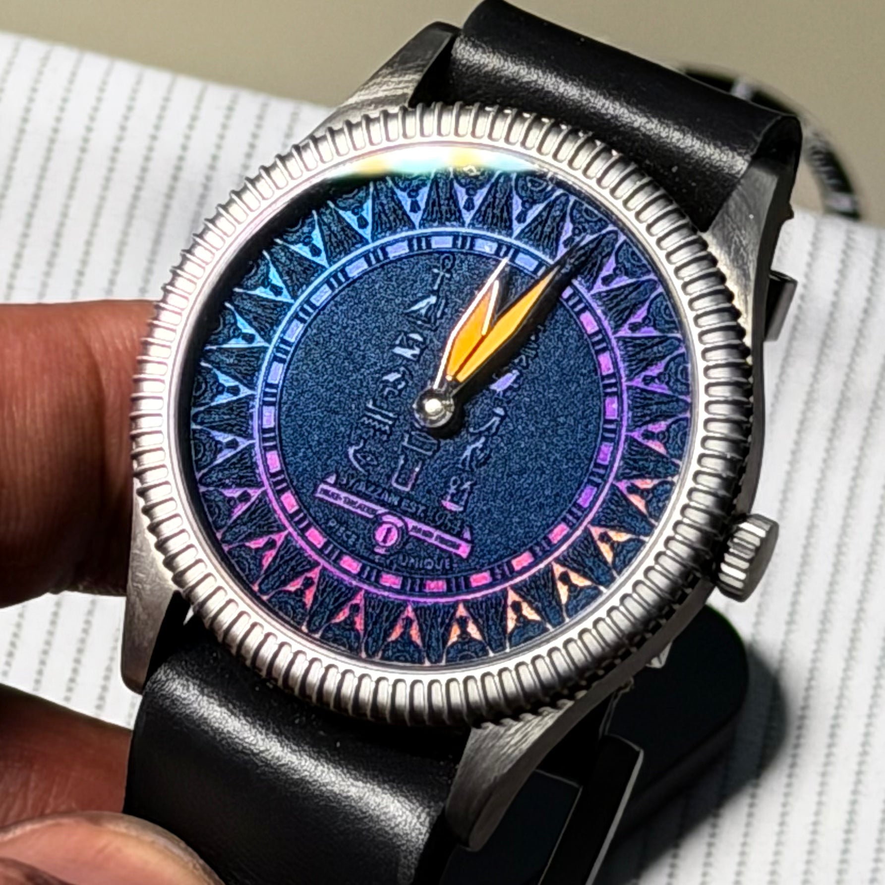 The Pharaonic Heritage: Holographic Titanium Edition Horologist