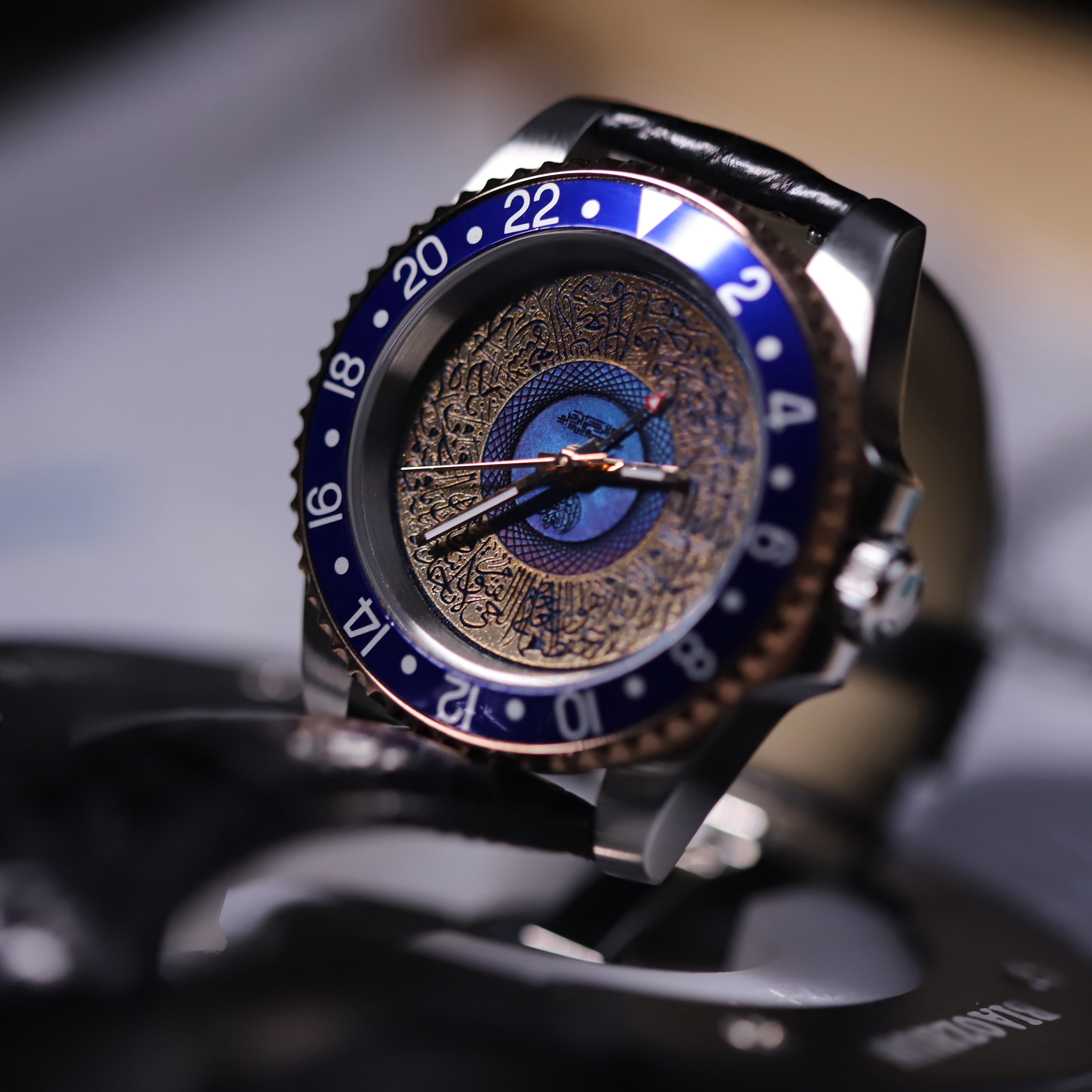 The Ayat al-Kursi GMT: Bespoke Titanium Edition Horologist