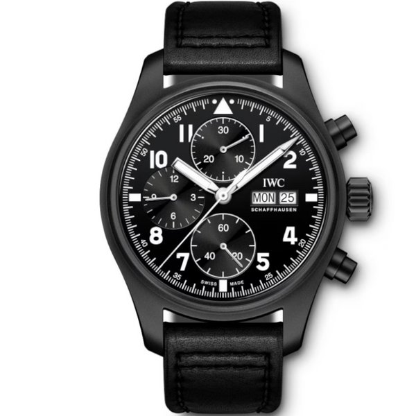 IWC Pilot Chronograph – Tribute to 3705 Limited Edition – Very good Conditions – Full Set - Azzam Watches 