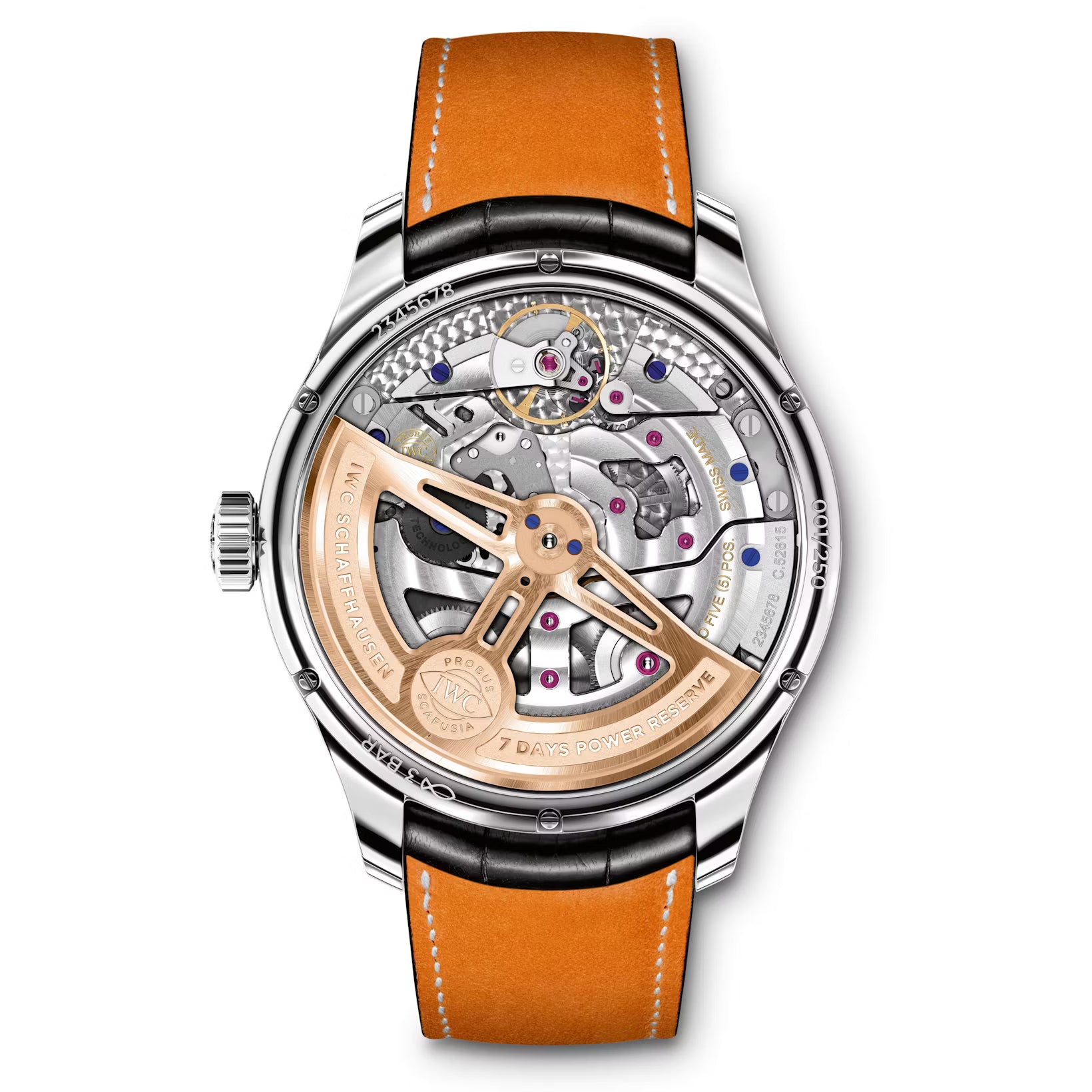 IWC Portugieser IW503406 Perpetual Calendar Platinum 44.2mm White Dial Men’s Watch